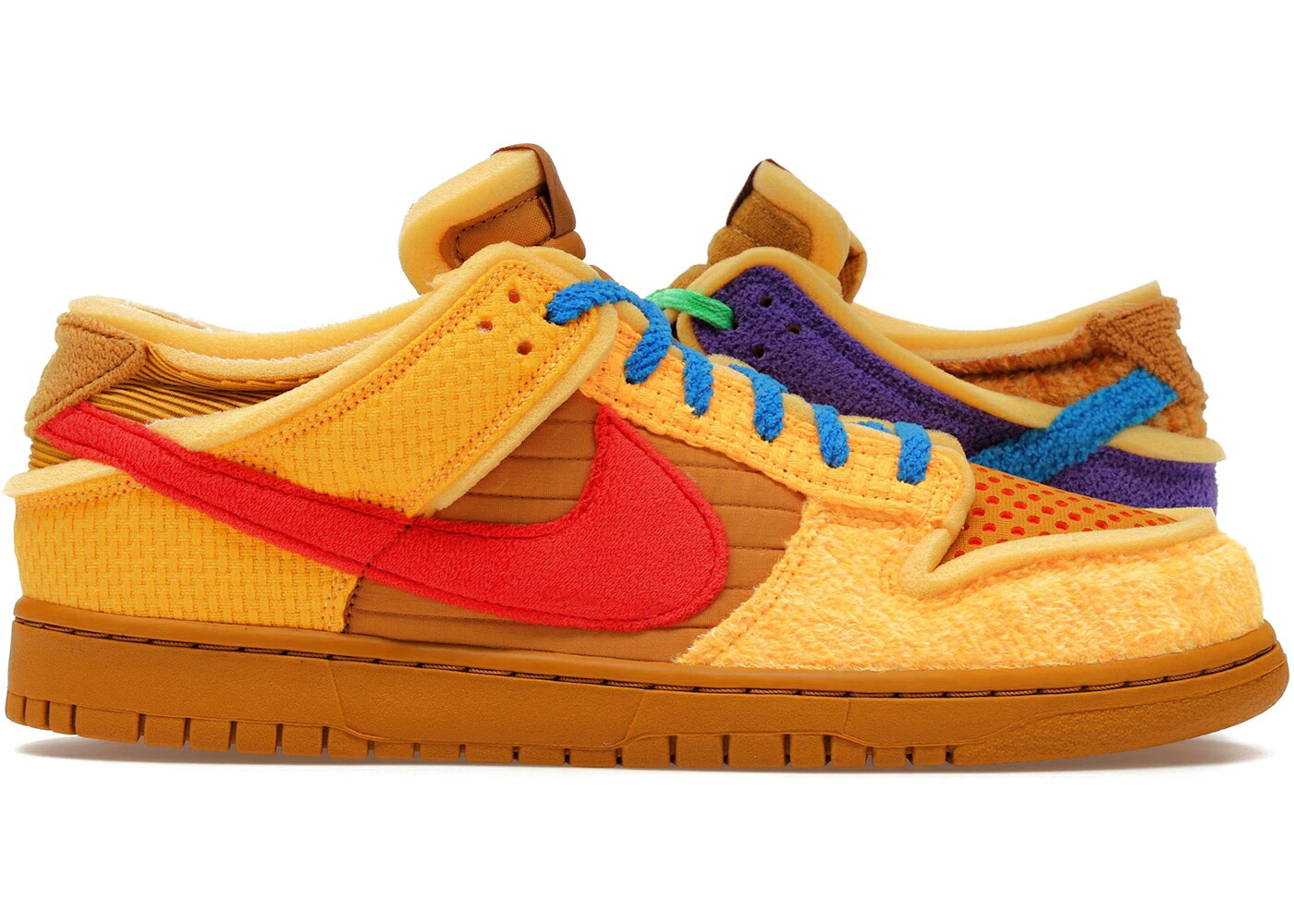 ナイキ ダンク 紫 パープル 青色 ブルー ゴールド ダンクロー スニーカー メンズ NIKE DUNK LOW CACTUS PLANT FLEA MARKET SWAMP SPONGE PSYCHIC PURPLE / PSYCHIC PURPLE PHOTO BLUE GOLD