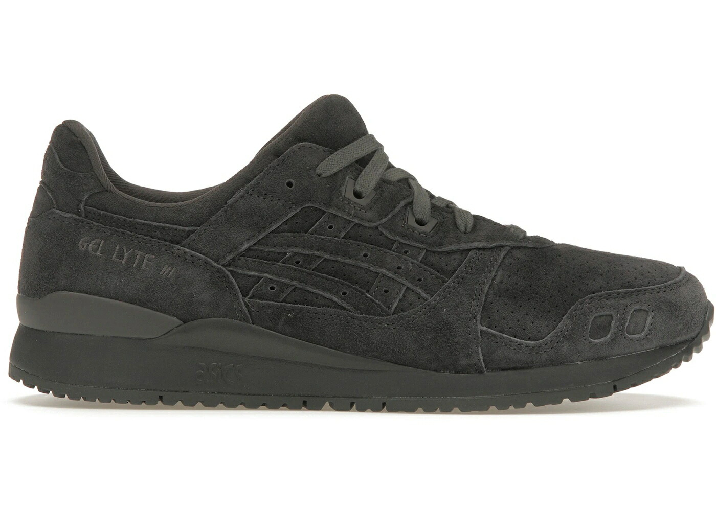 アシックス ゲルライト 灰色 グレー スニーカー メンズ ASICS GEL-LYTE III OG OBSIDIAN GREY / OBSIDIAN GREY OBSIDIAN GREY