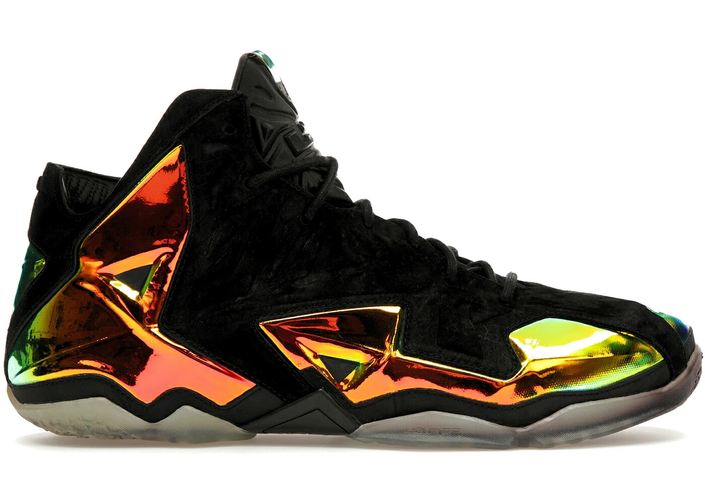 ナイキ レブロン キングス 黒いこと 黒いこと ゴールド スニーカー メンズ NIKE LEBRON 11 EXT KINGS CROWN / BLACK BLACK METALLIC GOLD