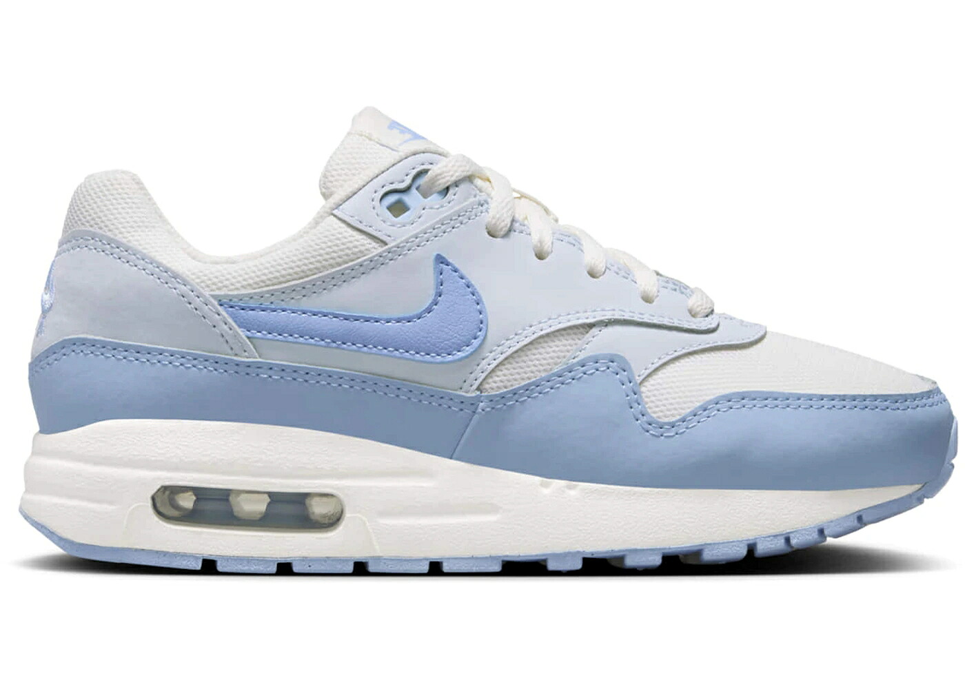 ナイキ マックス 青味 青み エア湖マックス 御坊っちゃん キッズ NIKE AIR MAX 1 SAIL BLUE TINT PSYCHIC (GS) / SAIL BLUE TINT PSYCHIC BLUE もの言う花 マタニティ スニーカー