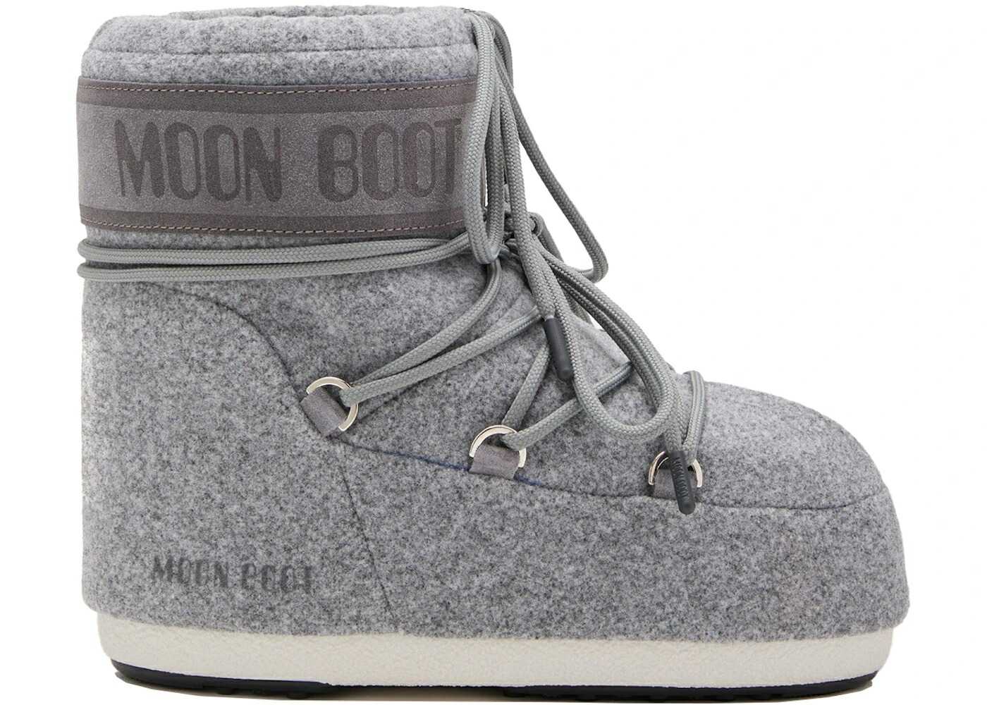 お月さまブーツ ブーツ アイコン 薄墨色 薄墨色 スニーカー ユニ一発やる MOON BOOT MOON BOOT ICON FELT LOW GREY / メンズ