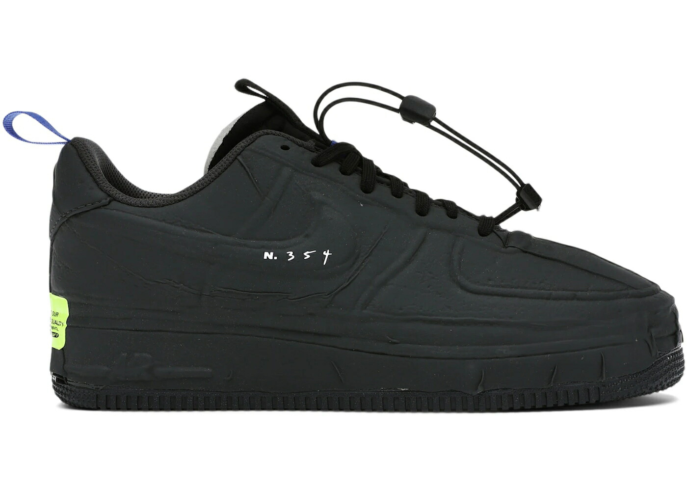 ナイキ 黒いこと 黒いこと 赤 赤いこと 空軍 スニーカー メンズ NIKE AIR FORCE 1 LOW EXPERIMENTAL BLACK / BLACK ANTHRACITE CHILE RED HYPER 靴-スニーカー