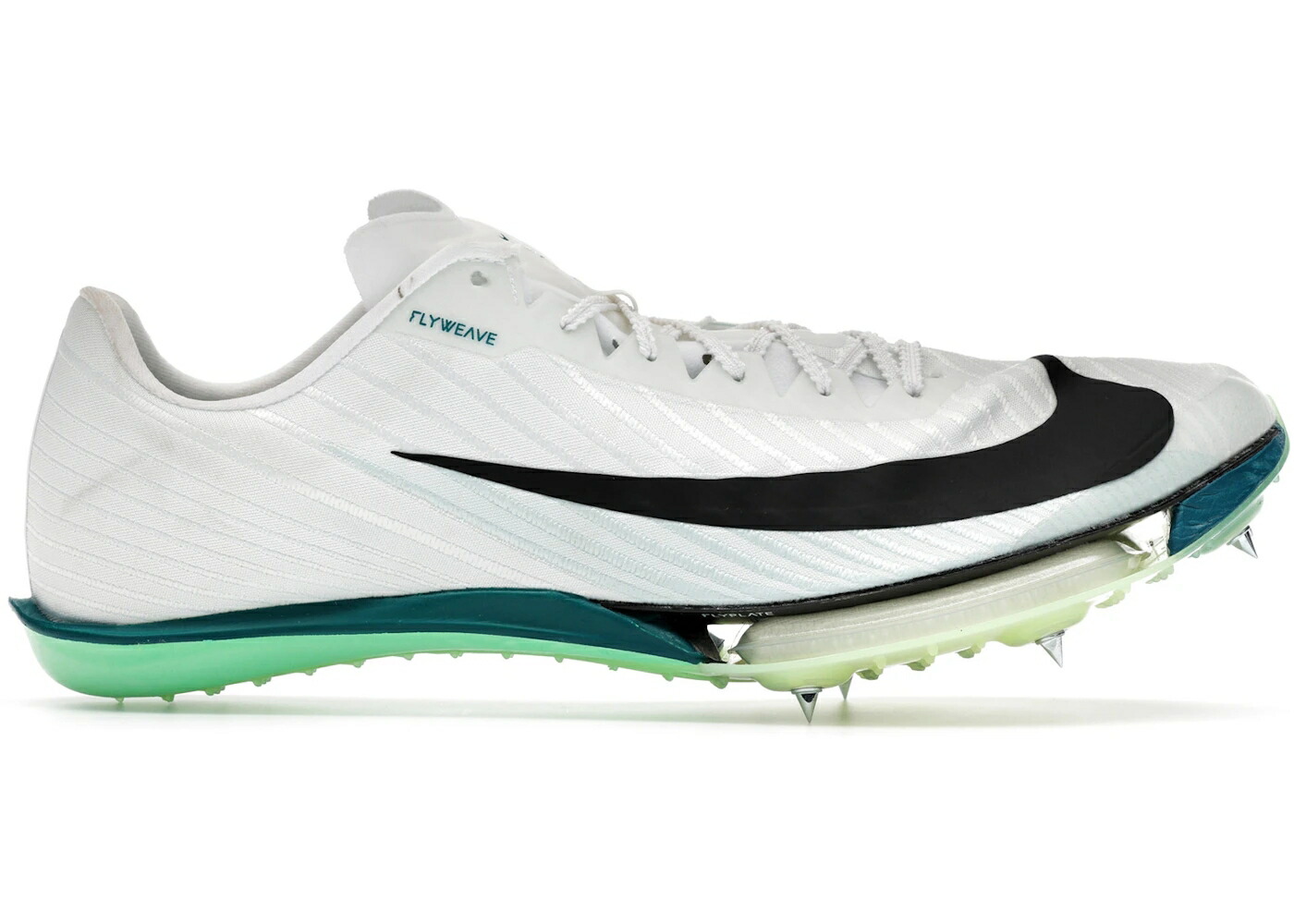 ナイキ 白色 ホワイト 緑 グリーン 黒色 ブラック スニーカー メンズ NIKE MAXFLY 2 WHITE BRIGHT SPRUCE BARELY GREEN BLACK / WHITE BRIGHT SPRUCE BARELY GREEN