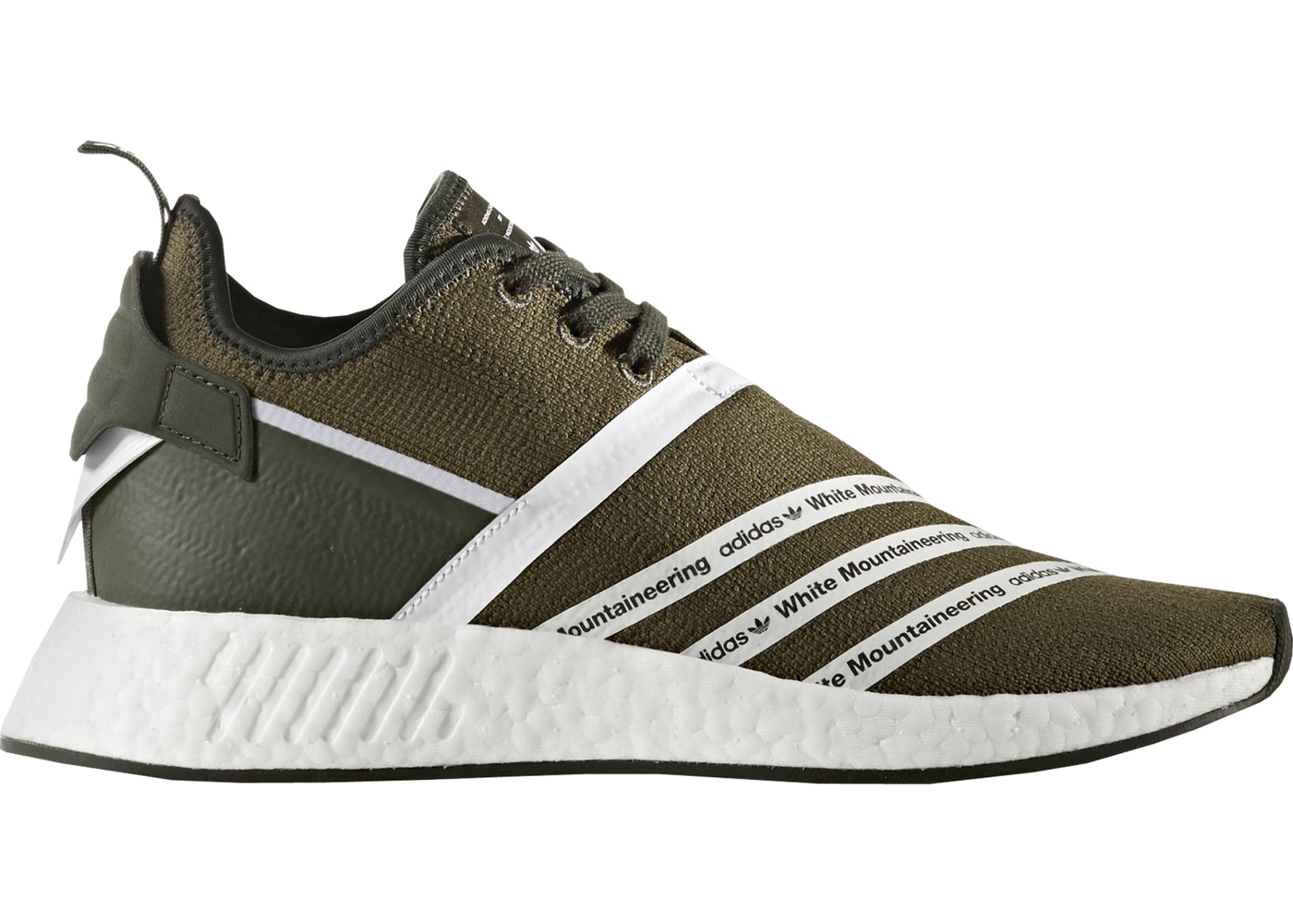 WHITE NMD R2 MOUNTAINEERING TRACE OLIVE 