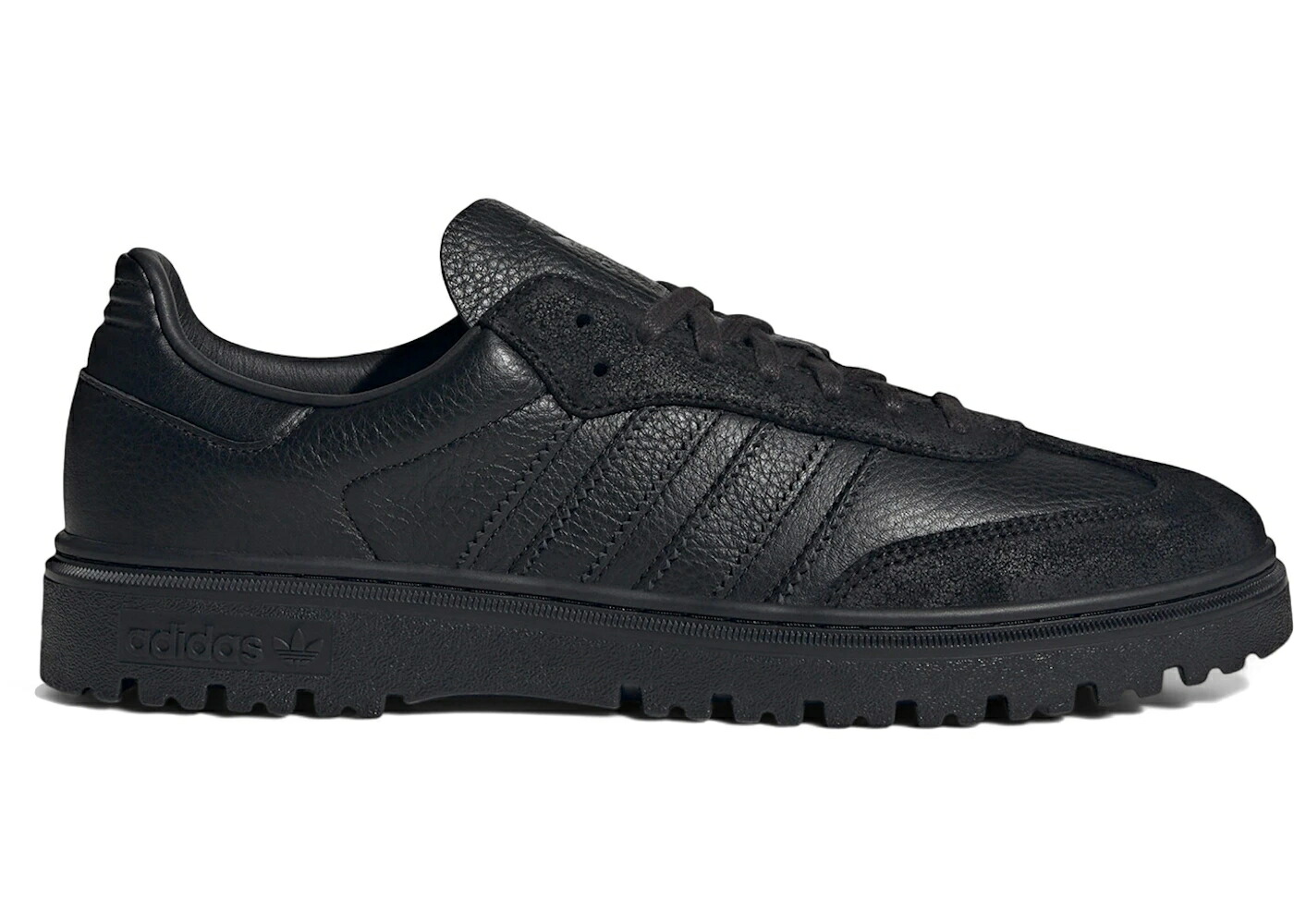 アディダス サンバ 黒色 ブラック コア スニーカー メンズ ADIDAS SAMBA LUX FREIZEIT TRIPLE BLACK / CORE BLACK CORE BLACK CORE BLACK