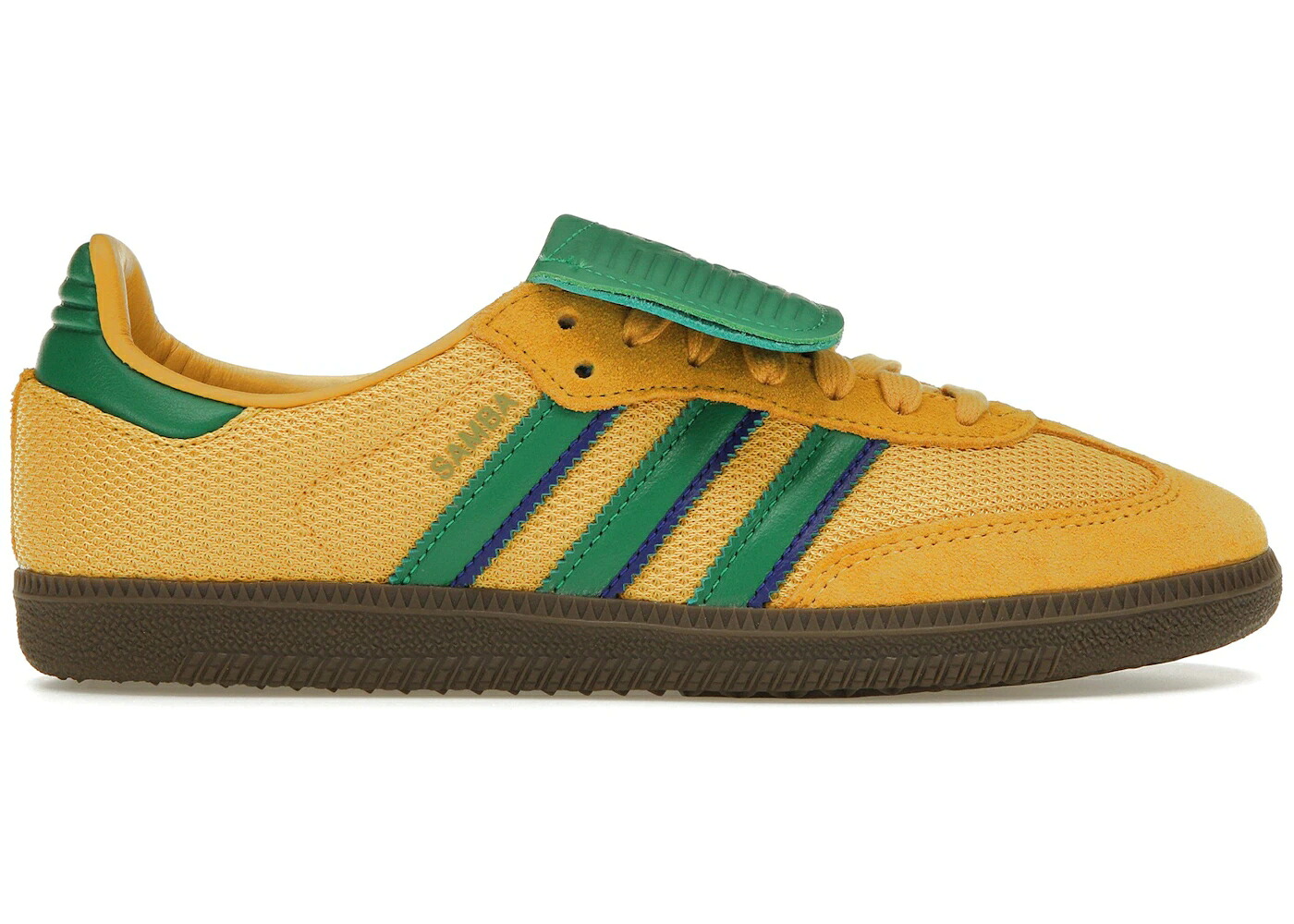 アディダス サンバ 黄味がかった 黄色 緑 緑であること スニーカー メンズ ADIDAS SAMBA LT PRELOVED YELLOW / PRELOVED YELLOW GREEN GUM