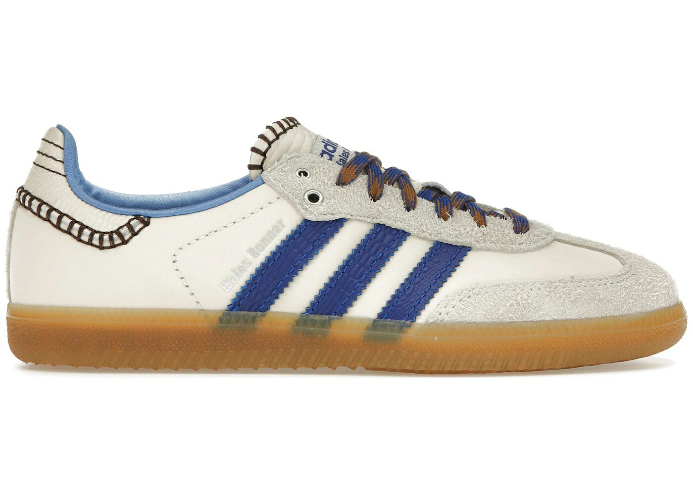 アディダス サンバ ナイロン チーム 青色 ブルー スニーカー メンズ ADIDAS SAMBA NYLON WALES BONNER WONDER CLAY ROYAL / WONDER CLAY TEAM ROYAL BLUE