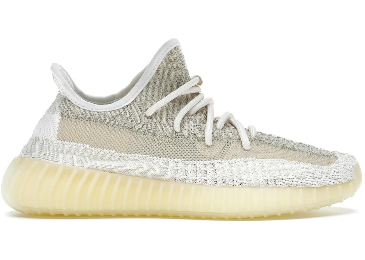 アディダス ブースト 自然的 スニーカー メンズ ADIDAS YEEZY BOOST 350 V2 NATURAL / NATURAL NATURAL NATURAL