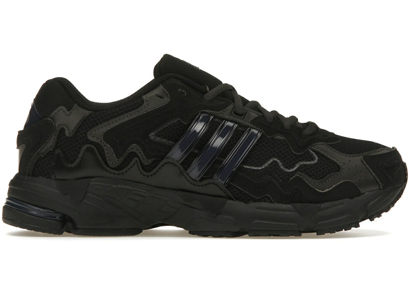 アディダス レスポンス 黒色 ブラック コア レジェンド スニーカー メンズ ADIDAS RESPONSE CL BAD BUNNY TRIPLE BLACK / CORE BLACK LEGEND INK UTILITY