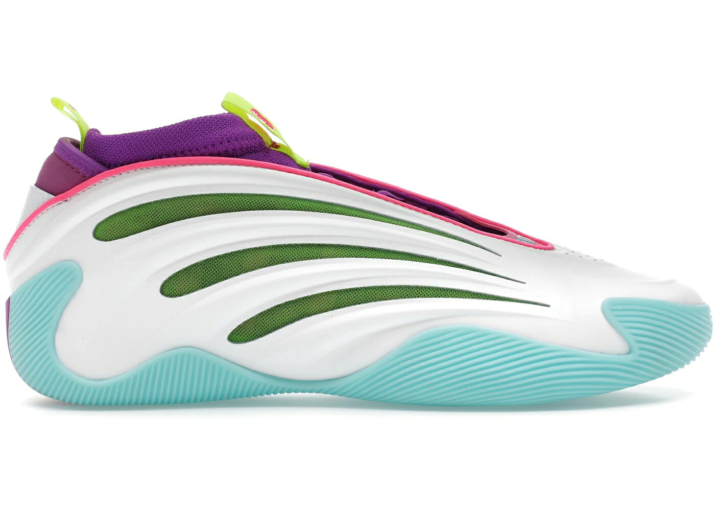 アディダス ハーデン 白いこと 白いこと 菩提樹 サクラ色 VOL. スニーカー メンズ ADIDAS HARDEN 9 JALEN WILLIAMS WHITE LUCID LIME PINK / FOOTWEAR WHITE LUCID LIME LUCID