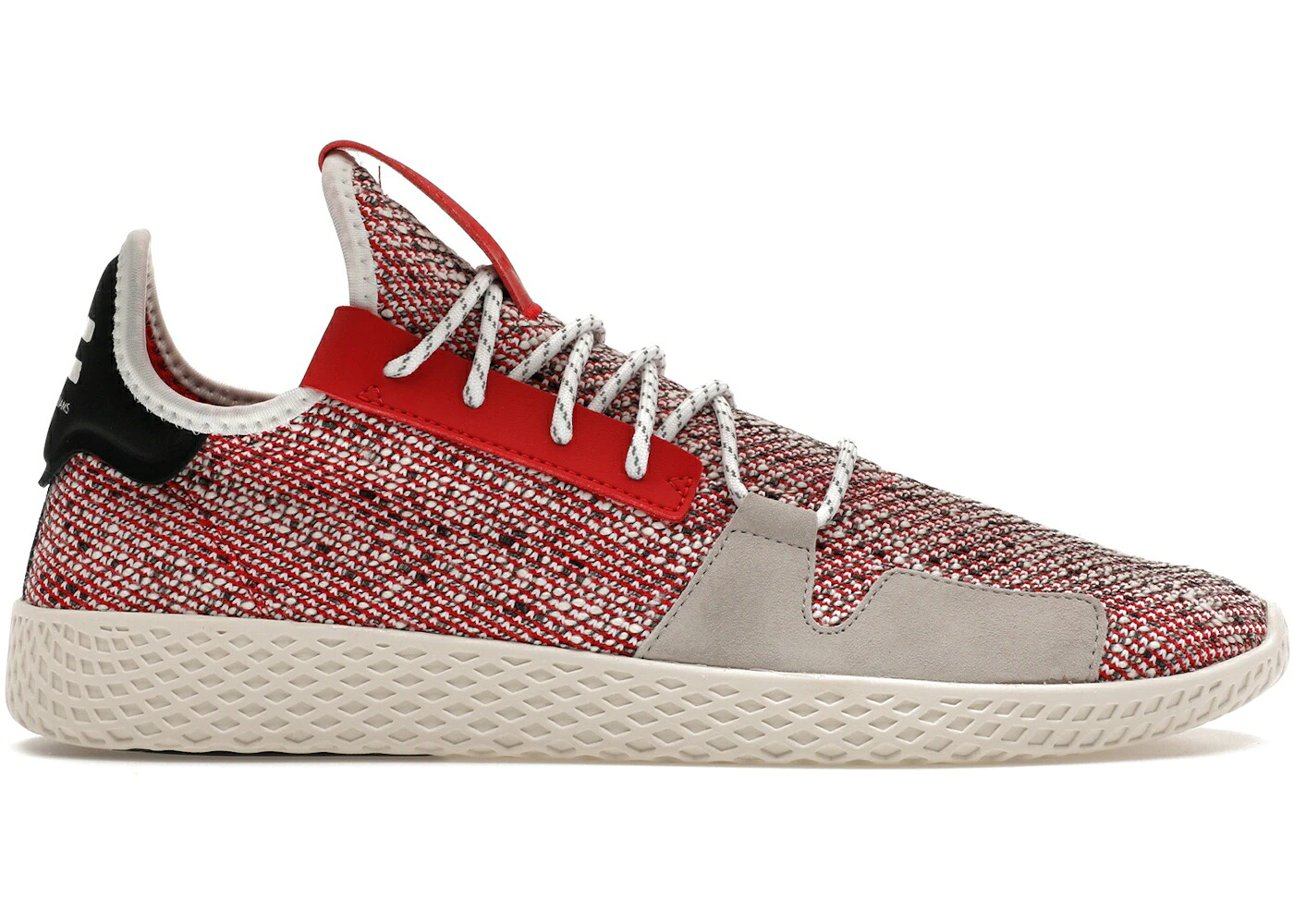 アディダス 庭球 白いこと 白いこと 中核グループ 黒いこと 黒いこと スニーカー メンズ ADIDAS TENNIS HU V2 PHARRELL SOLAR PACK SCARLET / SCARLET CLOUD WHITE CORE BLACK