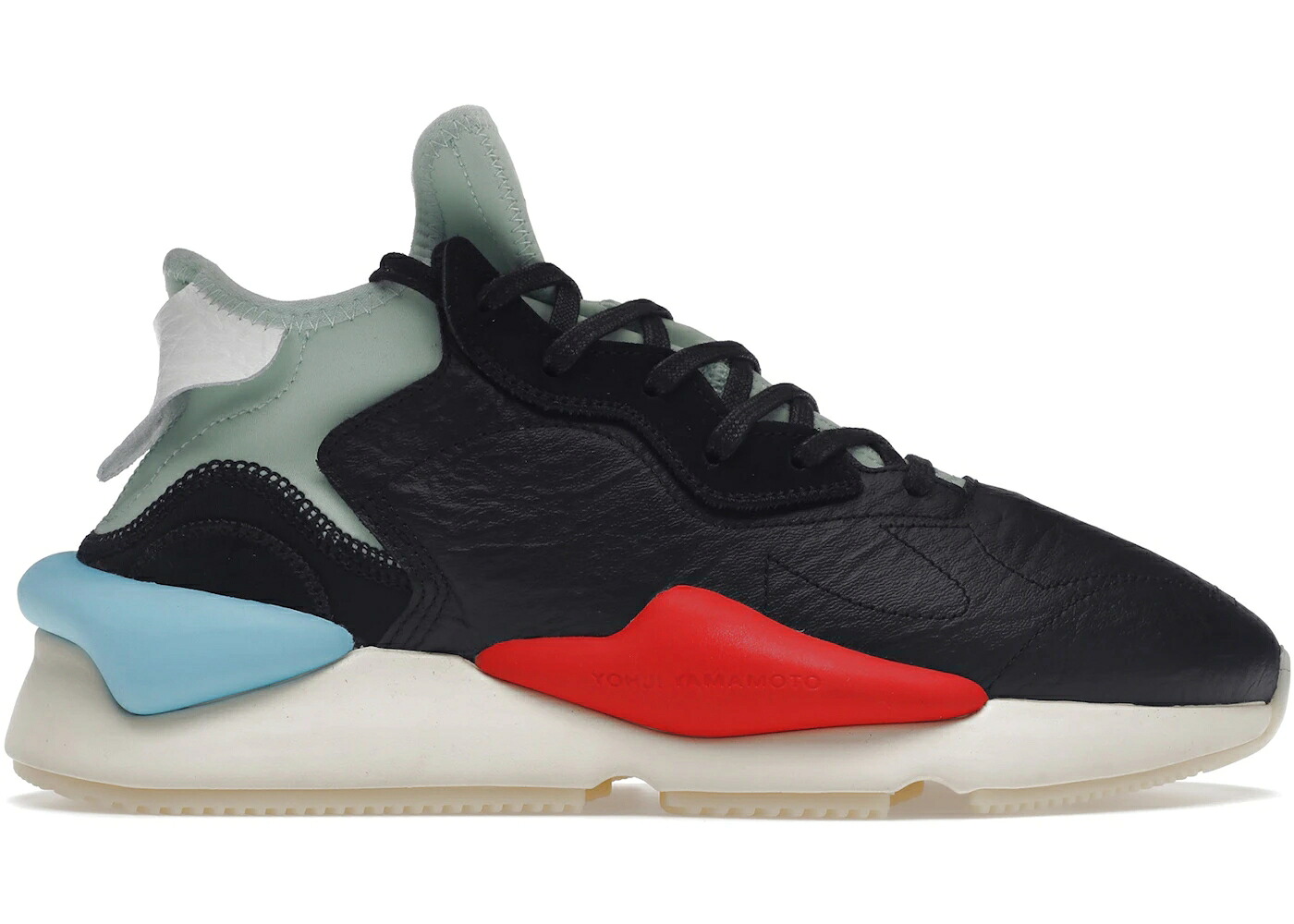 アディダス 黒いこと 黒いこと 緑 緑であること 赤 赤いこと スニーカー メンズ ADIDAS Y-3 KAIWA BLACK BLUSH GREEN / BLACK BLUSH GREEN RED