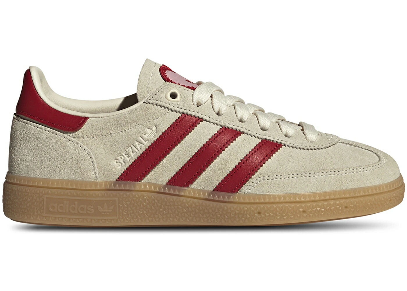 アディダス ハンドボール スペシアル 皮膚軟化剤 白いこと 白いこと VALENTINE\u0027S WOMEN\u0027S スニーカー レディース ADIDAS HANDBALL SPEZIAL DAY (2026) (WOMEN\u0027S) / CREAM WHITE BETTER SCARLET SANDY