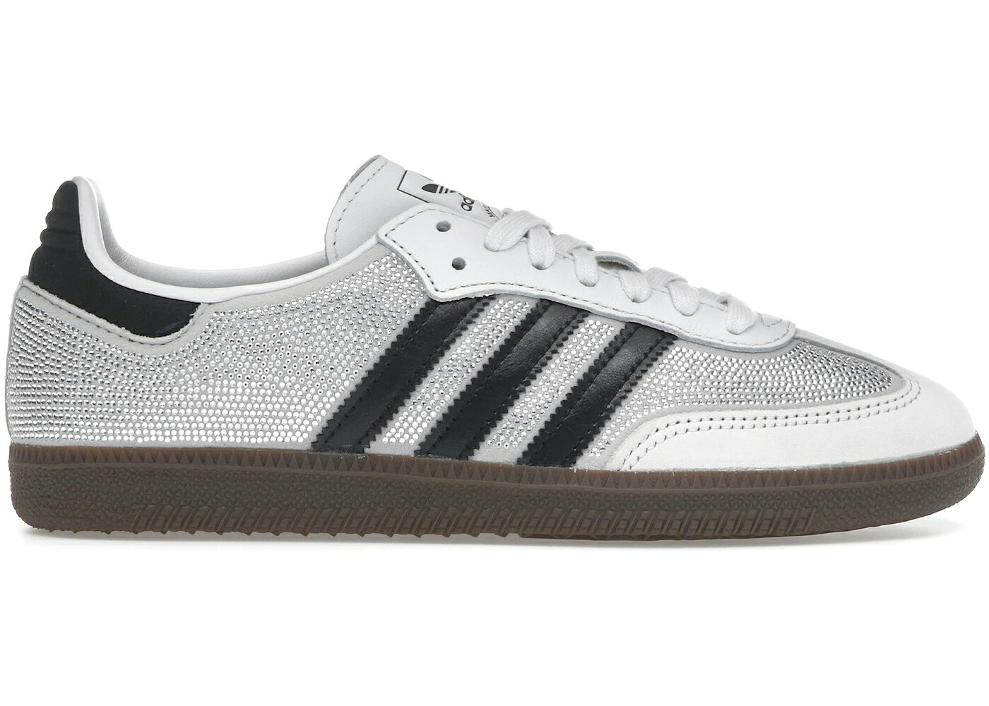 アディダス サンバ 白いこと 白いこと しろがね色 しろがね色 WOMEN\u0027S スニーカー レディース ADIDAS SAMBA OG RHINESTONE CRYSTAL WHITE SILVER (WOMEN\u0027S) / CRYSTAL WHITE CRYSTAL WHITE