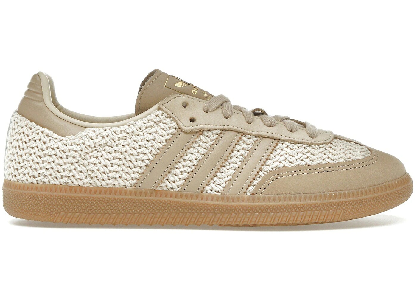 アディダス サンバ 砂色 沙子 神通力 ベージュ WOMEN\u0027S スニーカー レディース ADIDAS SAMBA OG CROCHET PACK SAND STRATA (WOMEN\u0027S) / SAND STRATA MAGIC BEIGE GUM