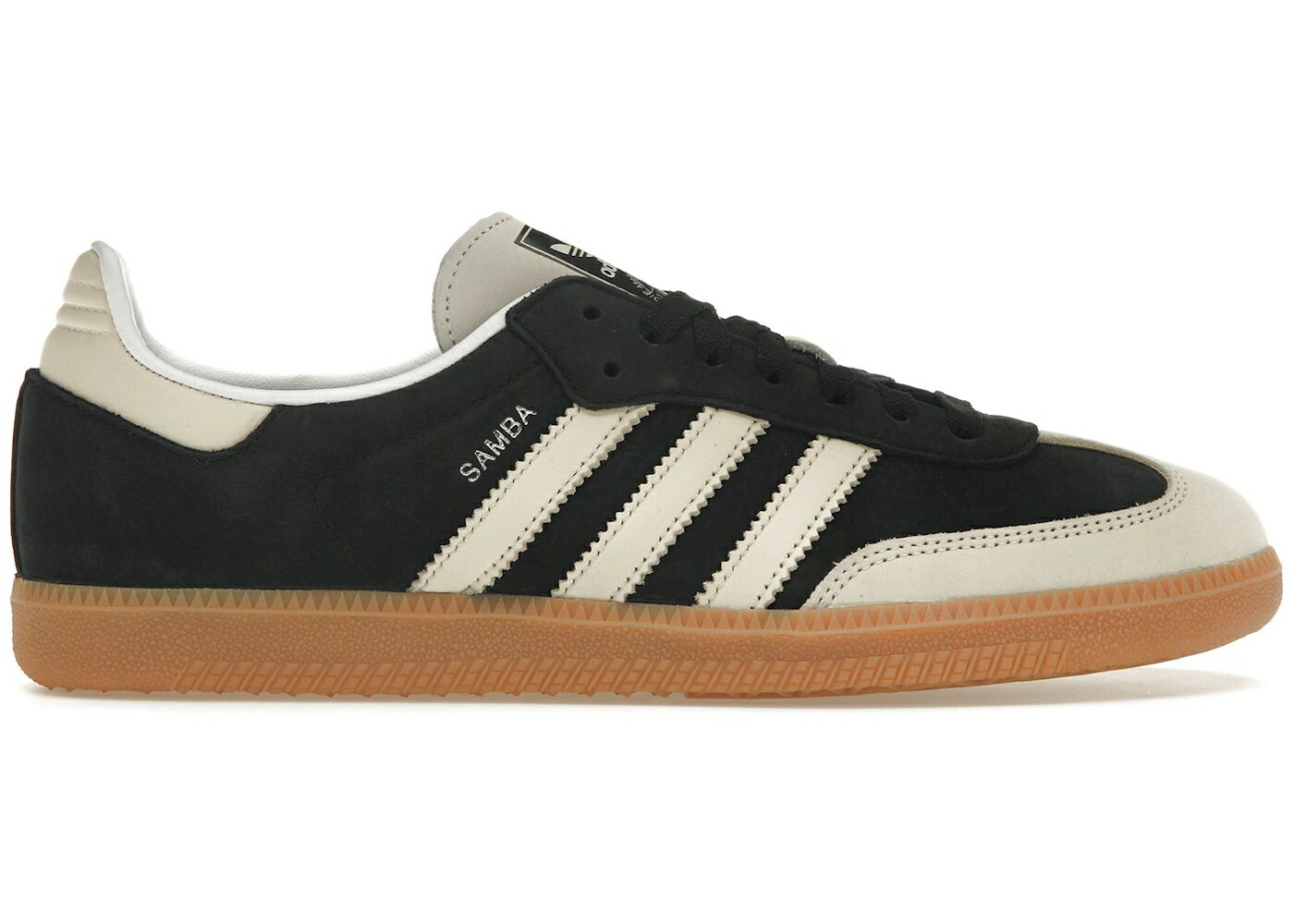 アディダス サンバ 黒色 ブラック 白色 ホワイト コア 銀色 シルバー WOMEN スニーカー レディース ADIDAS SAMBA OG BLACK WONDER WHITE (WOMEN) / CORE BLACK WONDER WHITE SILVER
