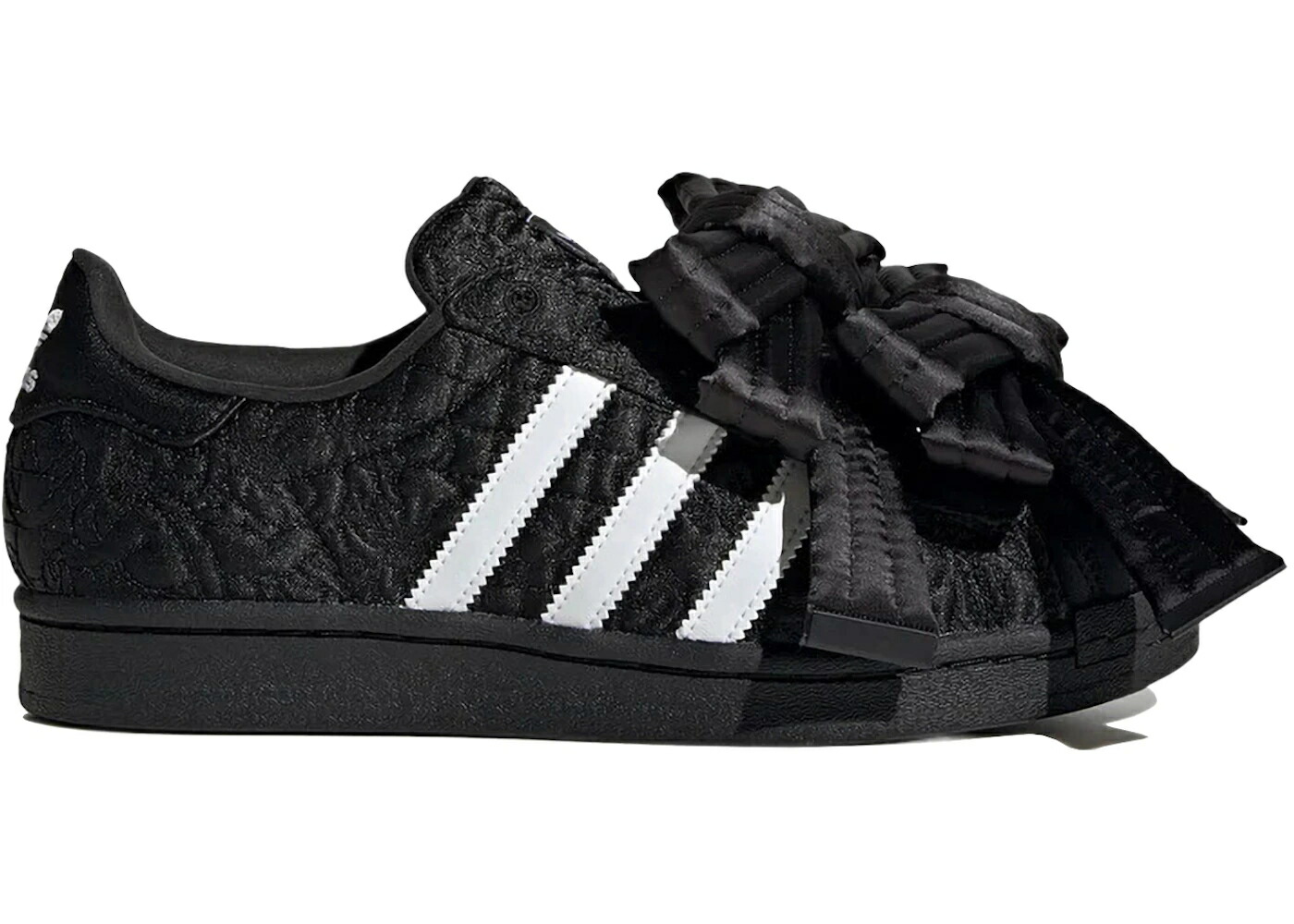 アディダス スーパースター 黒色 ブラック 白色 ホワイト コア WOMEN'S スニーカー レディース ADIDAS SUPERSTAR CAROLINE HU BLACK WHITE (WOMEN'S) / CORE BLACK CLOUD WHITE CORE