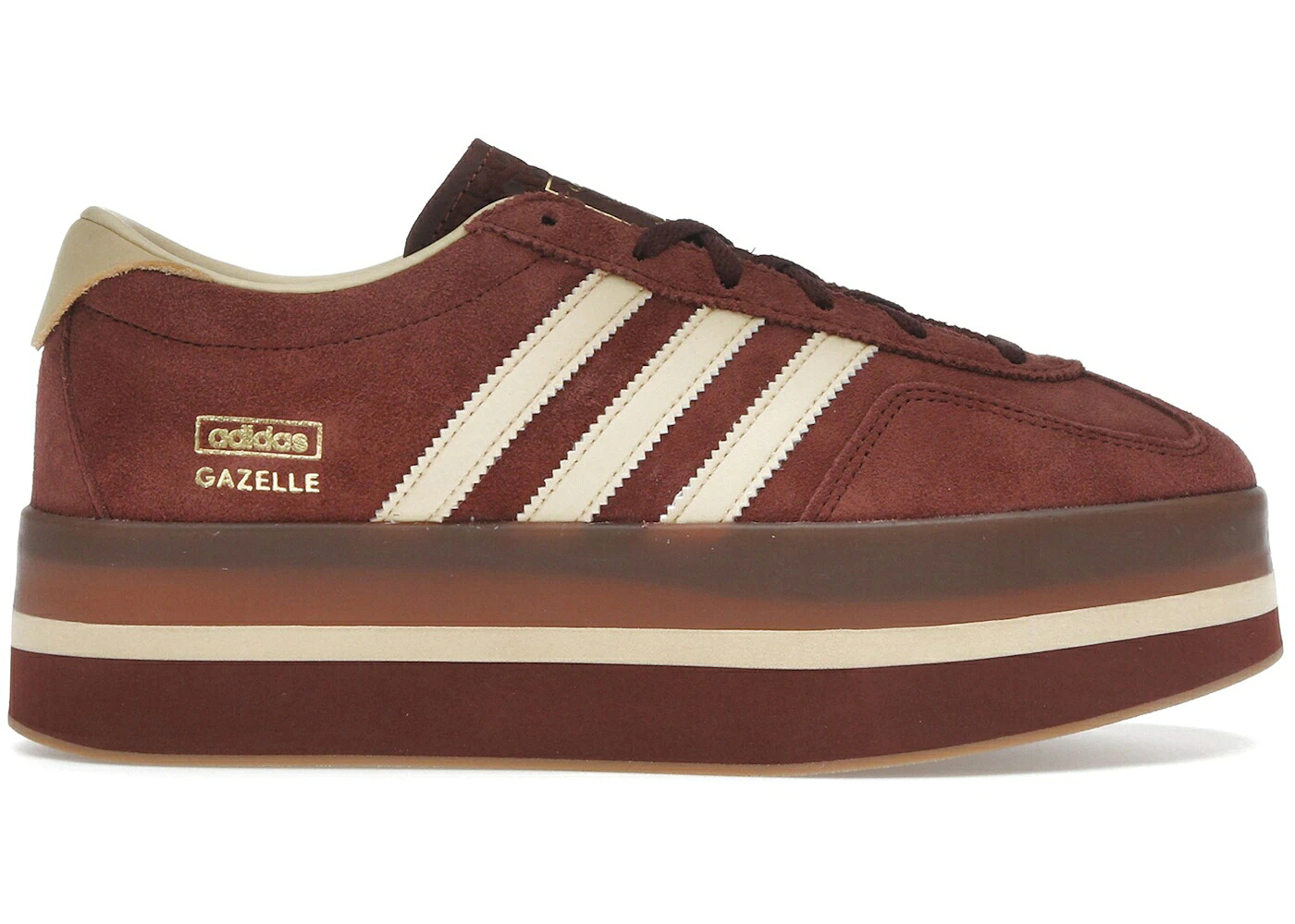 アディダス ガゼル 稲荷 赤銅色 赤銅色 橙 オレンジ色 WOMEN\u0027S スニーカー レディース ADIDAS GAZELLE STACK FOX BROWN ORANGE TINT (WOMEN\u0027S) / FOX BROWN ORANGE TINT GUM