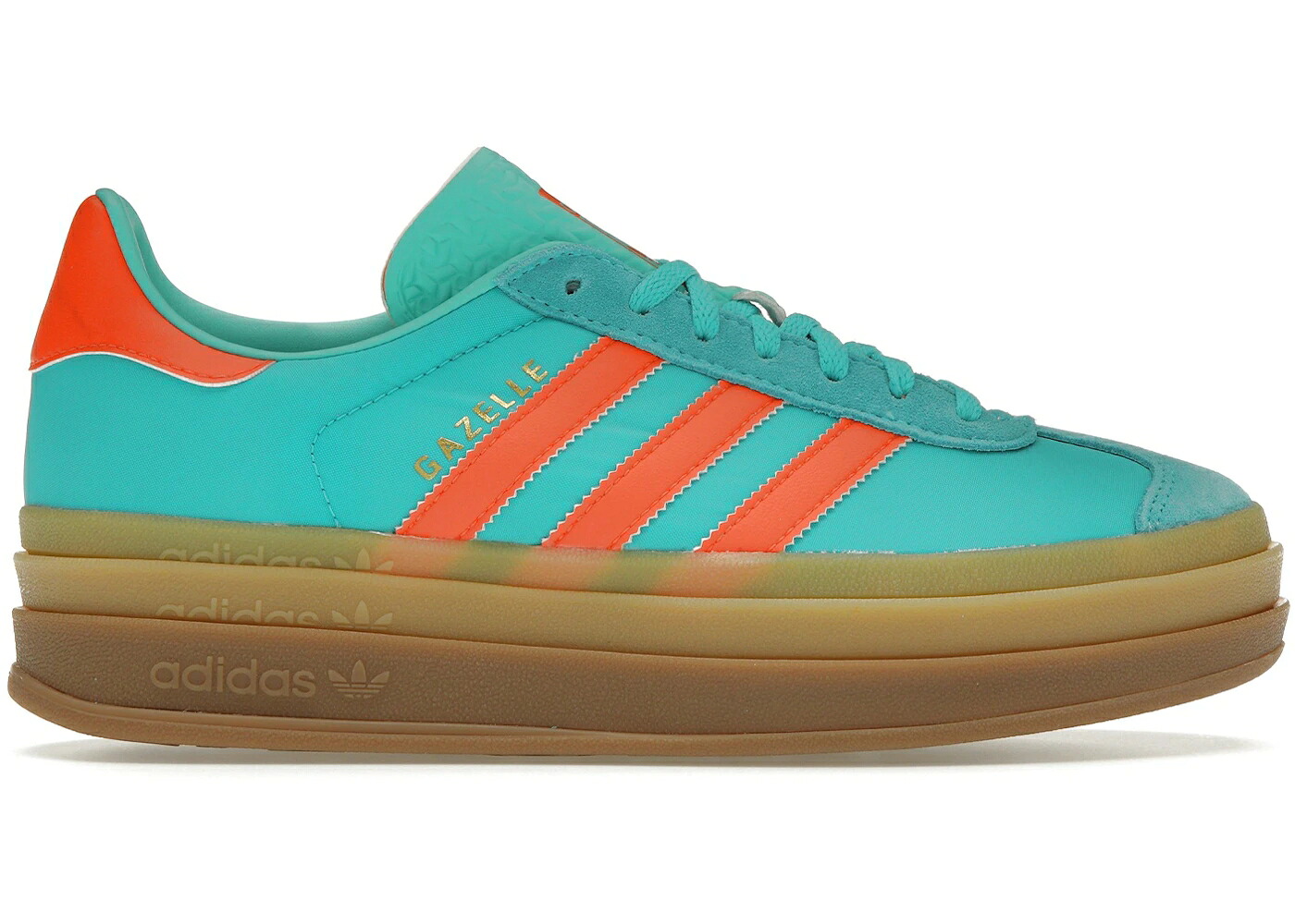 アディダス ガゼル 混雑時 差しひびき 橙 オレンジ色 WOMEN\u0027S スニーカー レディース ADIDAS GAZELLE BOLD MINT RUSH IMPACT ORANGE (WOMEN\u0027S) / MINT RUSH IMPACT ORANGE