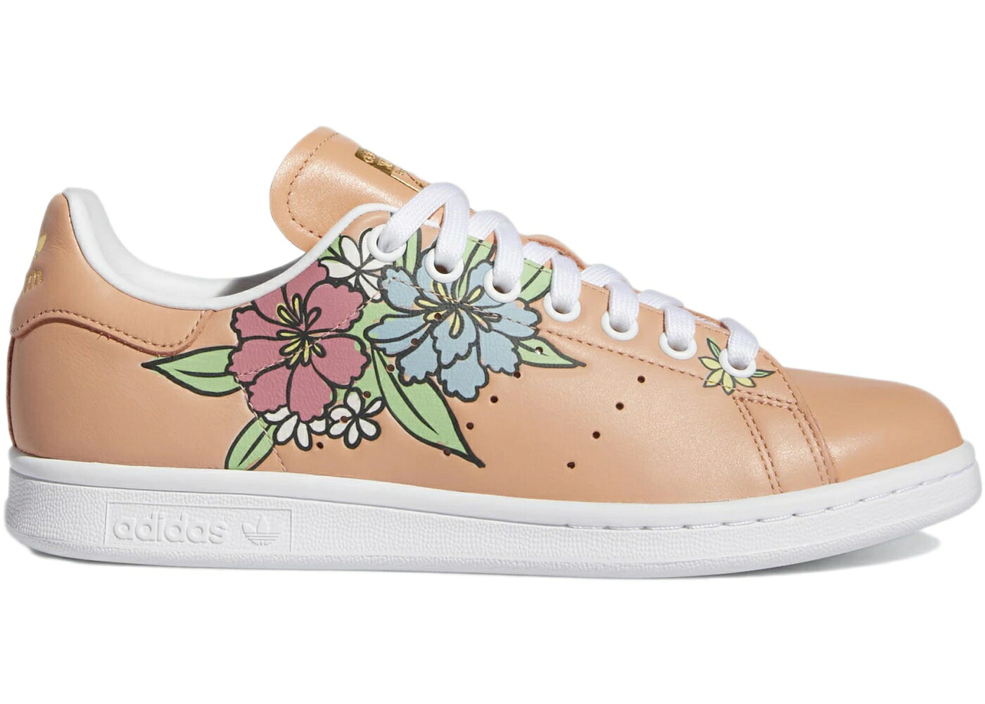 アディダス 白いこと 白いこと 立場し損ない WOMEN\u0027S スニーカー レディース ADIDAS STAN SMITH AMBER BLUSH FLORAL (WOMEN\u0027S) / AMBIENT BLUSH CLOUD WHITE CLOUD