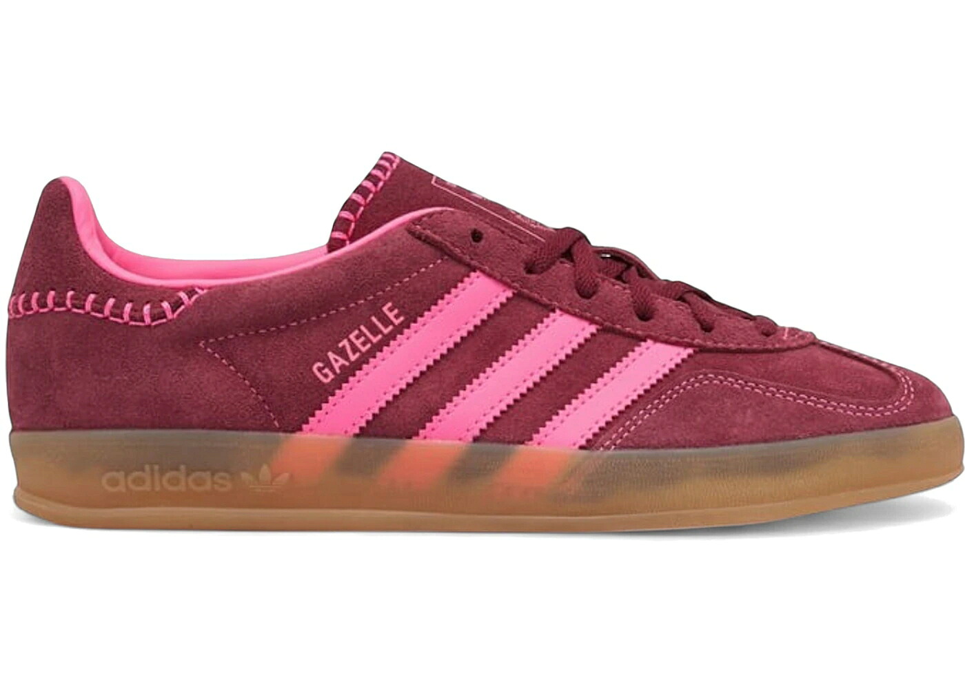 アディダス ガゼル サクラ色 マルーン WOMEN\u0027S スニーカー レディース ADIDAS GAZELLE INDOOR LUCID PINK NOBLE MAROON (WOMEN\u0027S) / LUCID PINK NOBLE MAROON LUCID