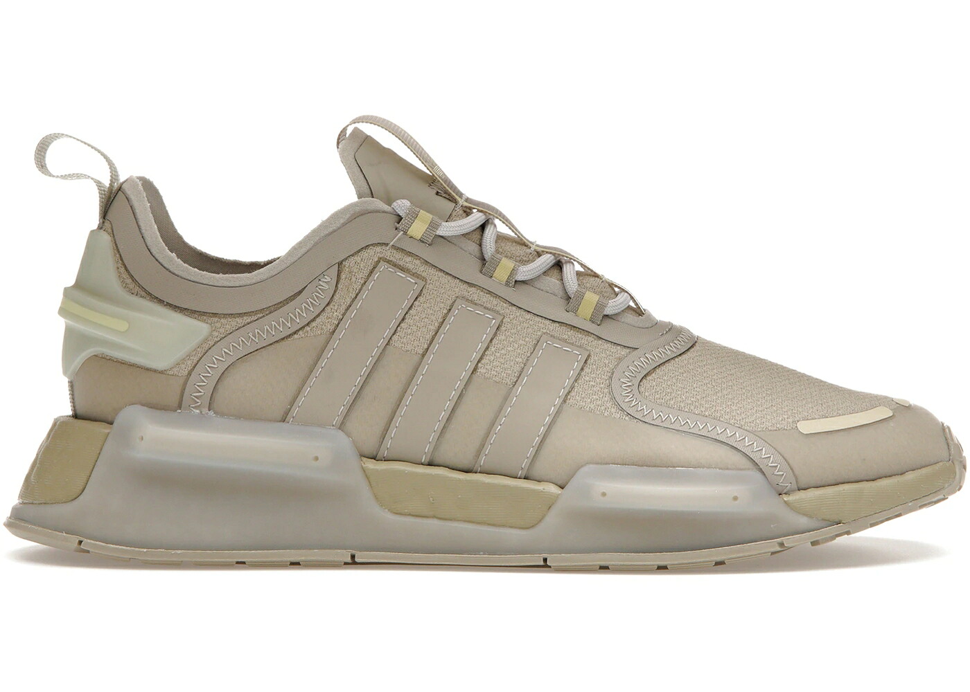アディダス 灰色 グレー ベージュ WOMEN'S スニーカー レディース ADIDAS NMD R1 V3 FEATHER GREY SANDY BEIGE (WOMEN'S) / FEATHER GREY GREY TWO SANDY