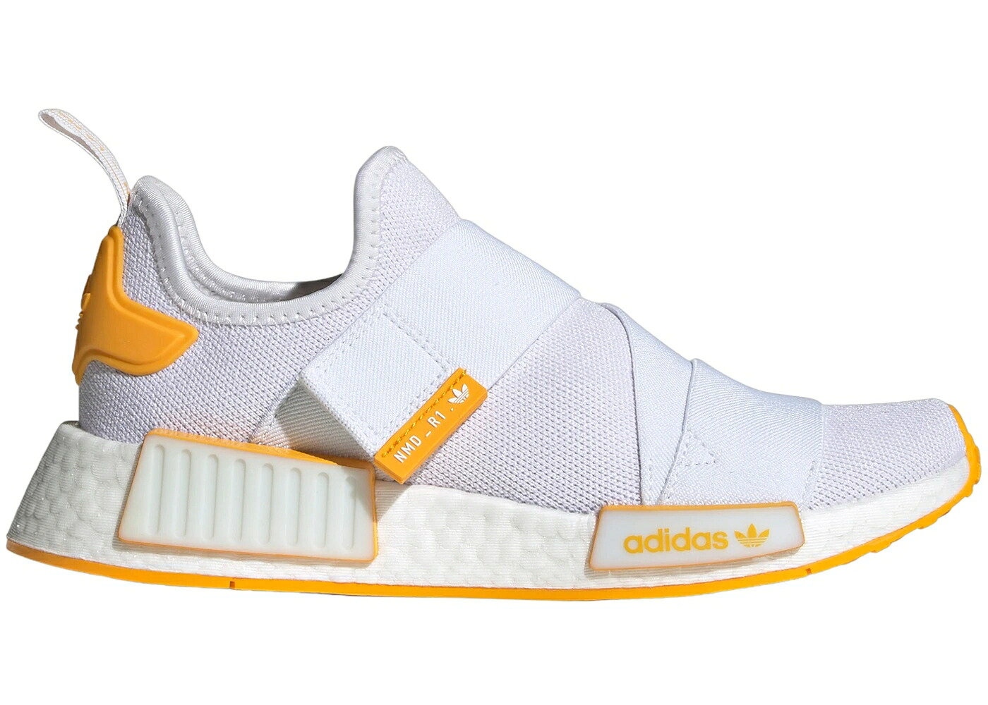 アディダス 同盟罷工さあ美 白いこと 白いこと ゴールド WOMEN\u0027S スニーカー レディース ADIDAS NMD R1 STRAP CLOUD WHITE COLLEGIATE GOLD (WOMEN\u0027S) / CLOUD WHITE COLLEGIATE GOLD