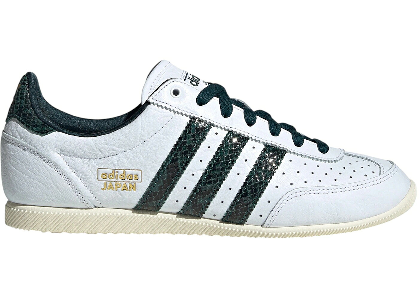 アディダス 白いこと 白いこと 緑 緑であること WOMEN\u0027S スニーカー レディース ADIDAS JAPAN WHITE AURORA IVY SNAKESKIN (WOMEN\u0027S) / CLOUD WHITE COLLEGIATE GREEN
