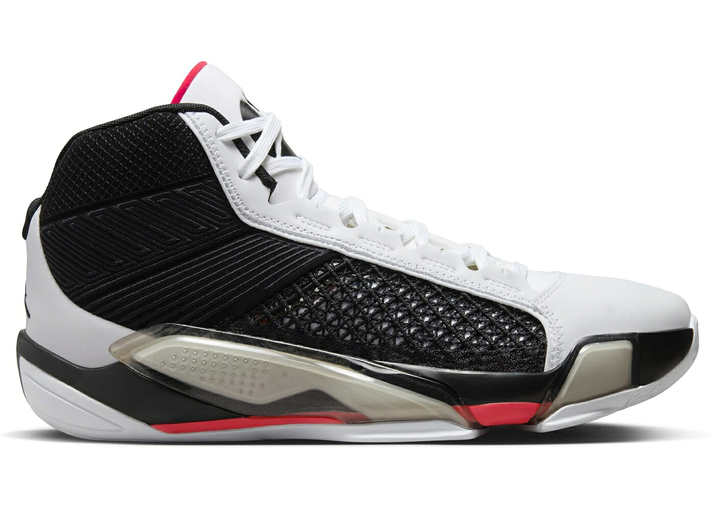 ナイキ ジョーダン 白いこと 白いこと 黒いこと 黒いこと 赤 赤いこと スニーカー メンズ JORDAN 38 PF FUNDAMENTALS (WHITE SOLE) / WHITE BLACK SIREN RED