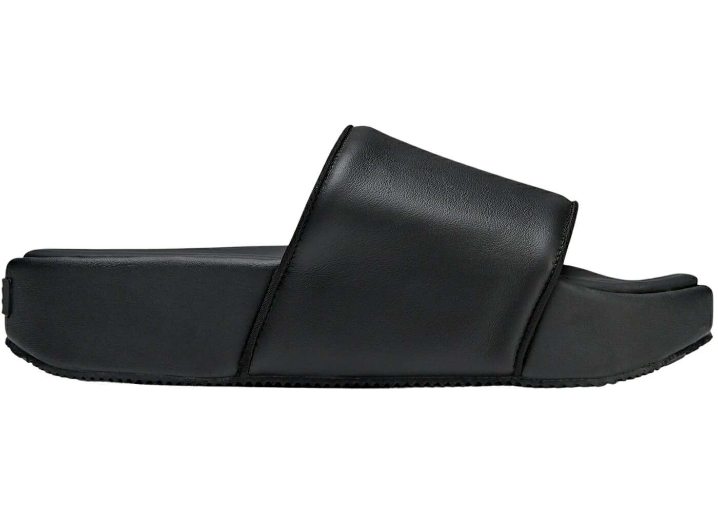 アディダス 黒いこと 黒いこと スニーカー メンズ ADIDAS Y-3 SLIDES BLACK / BLACK BLACK BLACK