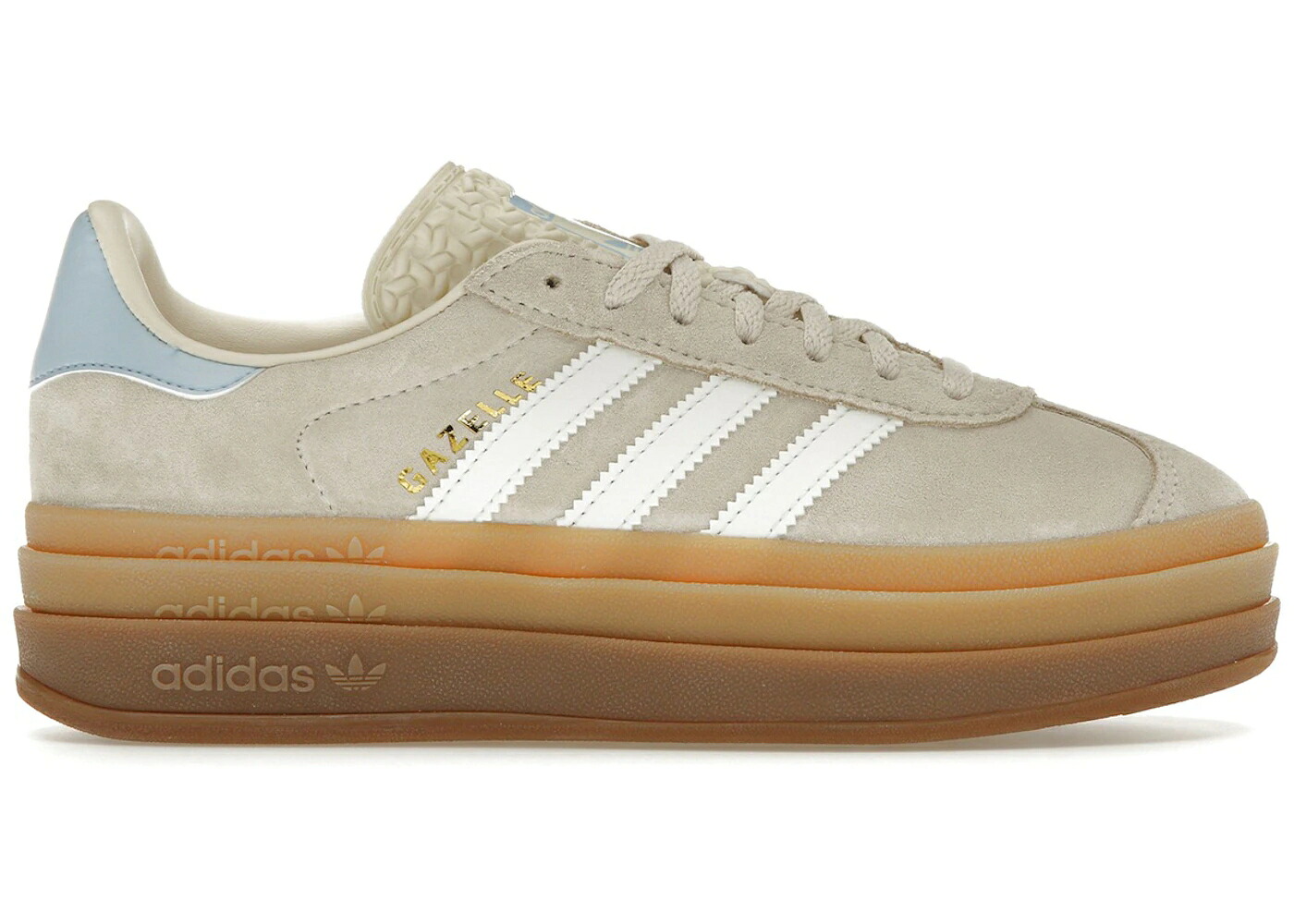 アディダス ガゼル 白いこと 白いこと 天の原 御坊っちゃん キッズ ADIDAS GAZELLE BOLD WONDER WHITE CLEAR SKY (KIDS) / WONDER WHITE CLOUD WHITE CLEAR もの言う花 マタニティ スニーカー