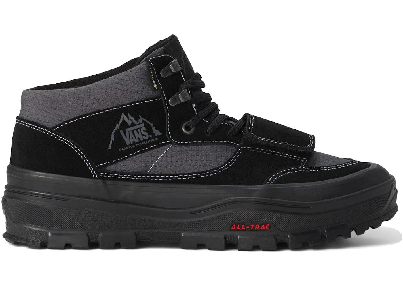 ヴァンズ バンズ ミッド ゴアテックス 黒色 ブラック スニーカー メンズ VANS MTE MOUNTAIN MID GORE-TEX INSULATED BLACK /