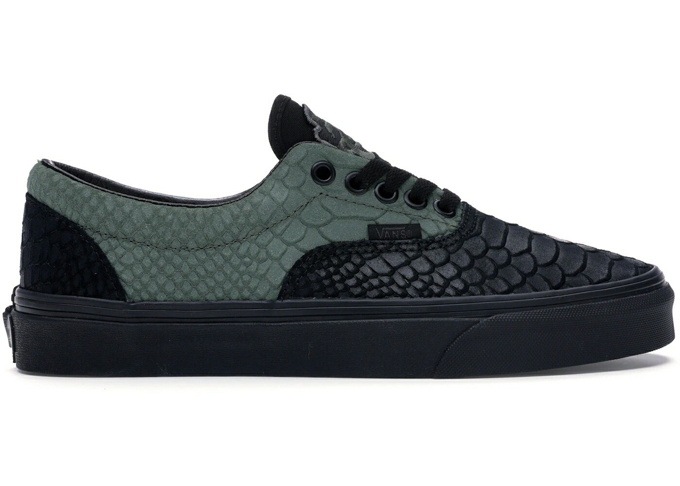 ヴァンズ バンズ 黒色 ブラック スニーカー メンズ VANS ERA HARRY POTTER SLYTHERIN / SLYTHERIN BLACK