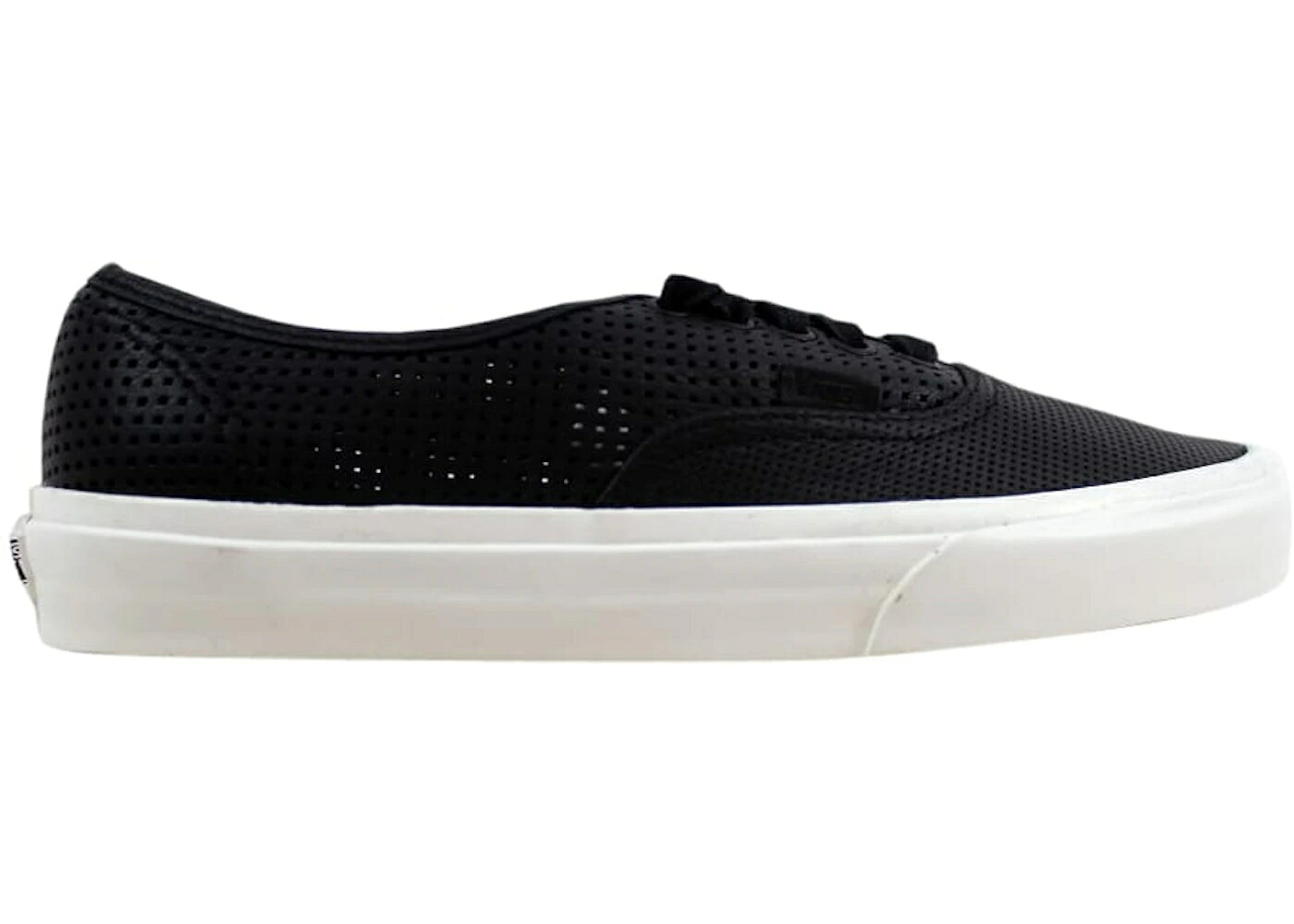 ヴァンズ バンズ オーセンティック 黒色 ブラック スニーカー メンズ VANS AUTHENTIC DX SQUARE PERF BLACK /