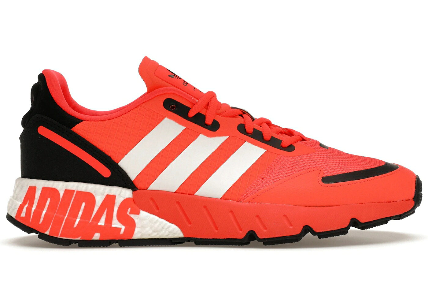 アディダス ブースト 赤 レッド 白色 ホワイト 黒色 ブラック コア スニーカー メンズ ADIDAS ZX 1K BOOST SOLAR RED WHITE BLACK / SOLAR RED CLOUD WHITE CORE BLACK