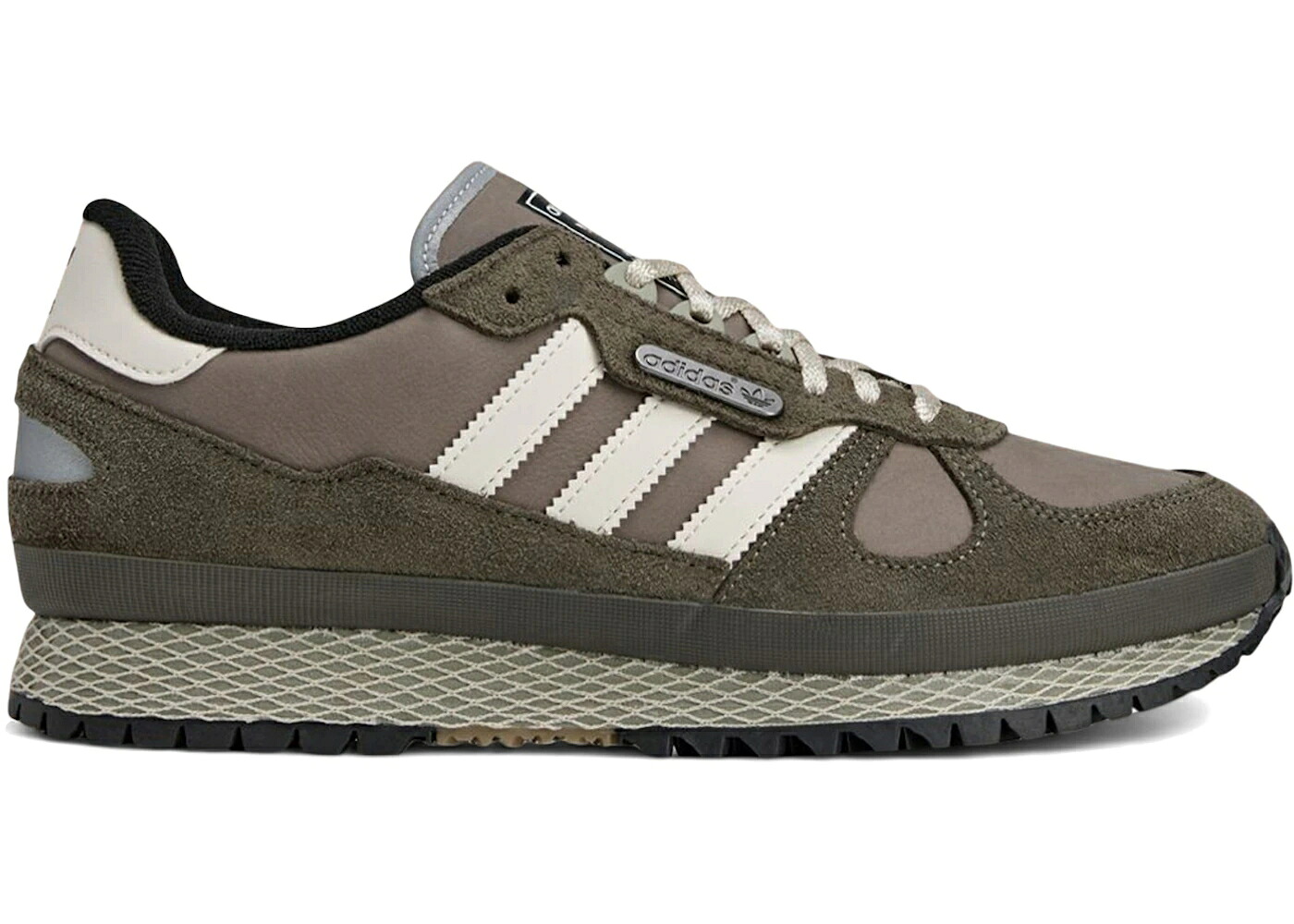 アディダス 黒いこと 黒いこと 白いこと 白いこと ニューヨーク州 スニーカー メンズ ADIDAS NEW YORK OUTDOOR SPZL BRANCH ALUMINA / BRANCH ALUMINA BLACK WHITE