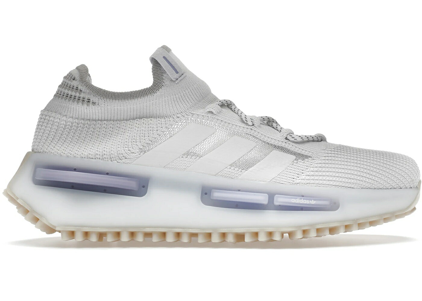 アディダス 白色 ホワイト 紫 パープル スニーカー メンズ ADIDAS NMD S1 WHITE LIGHT PURPLE / CLOUD WHITE CLOUD WHITE LIGHT