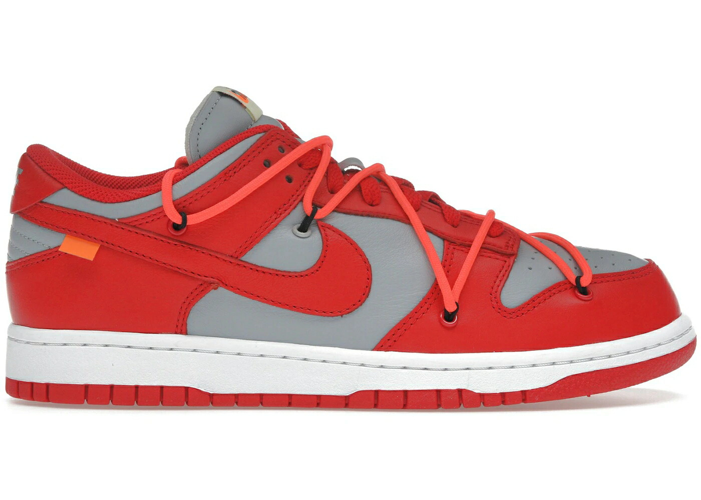 ナイキ ダンク オフホワイト 赤 レッド ダンクロー スニーカー メンズ NIKE DUNK LOW OFF-WHITE UNIVERSITY RED / UNIVERSITY RED UNIVERSITY RED