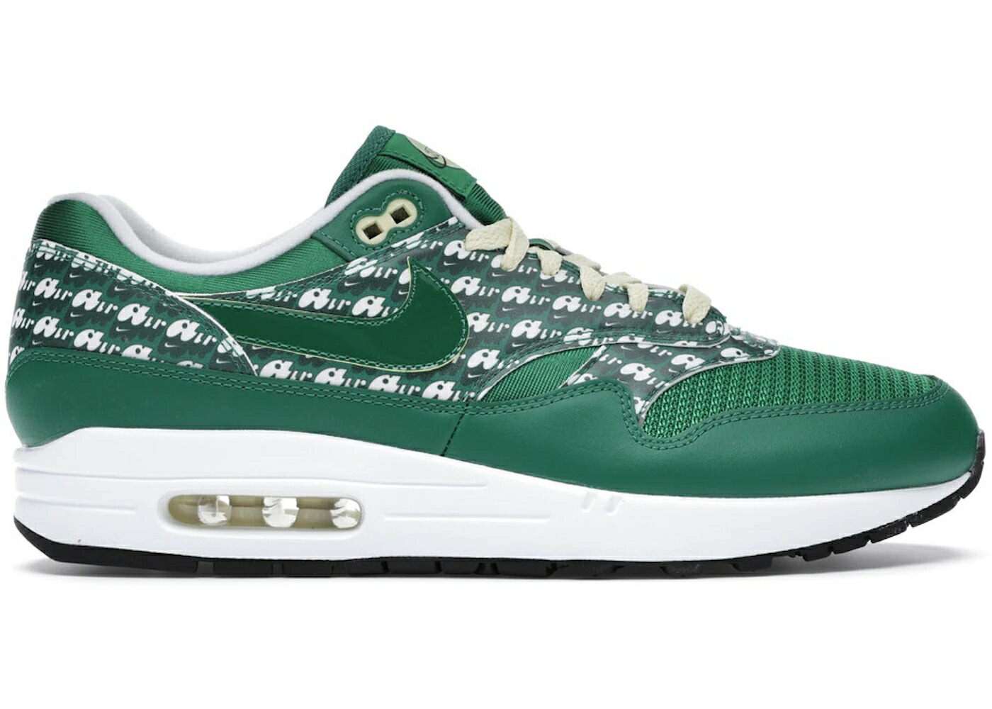 ナイキ マックス 緑 緑であること 白いこと 白いこと 大気圏マックス スニーカー メンズ NIKE AIR MAX 1 LIMEADE (2020) / PINE GREEN PINE GREEN TRUE WHITE