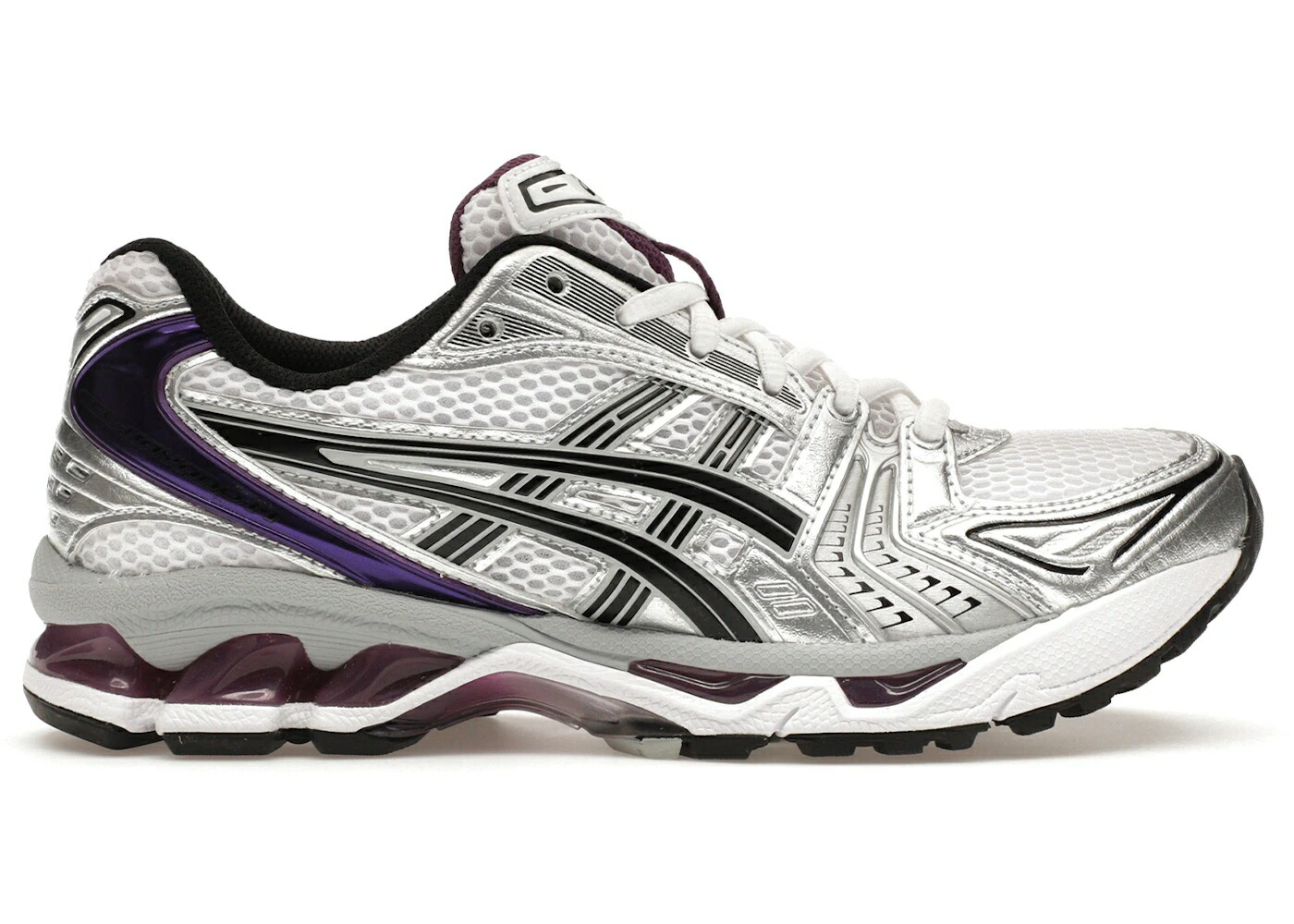 アシックス 白色 ホワイト WOMEN スニーカー レディース ASICS GEL-KAYANO 14 WHITE DARK GRAPE (WOMEN) / WHITE DARK GRAPE