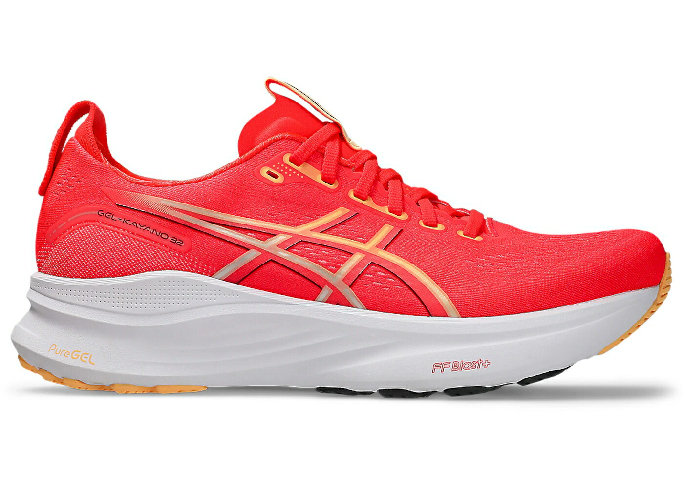 アシックス 赤 赤いこと スニーカー メンズ ASICS GEL-KAYANO 32 FLASH RED BEET JUICE / FLASH RED BEET JUICE