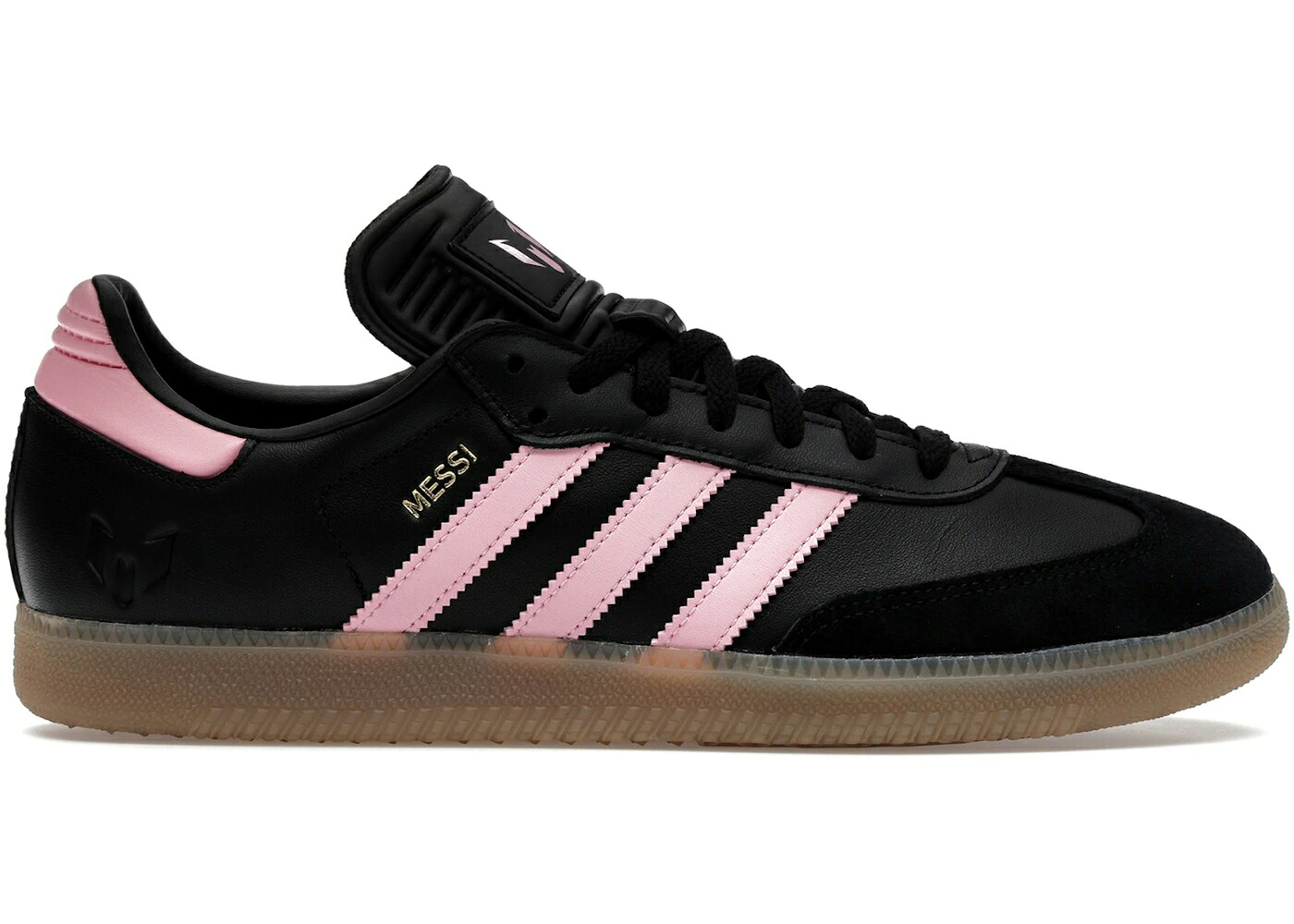 アディダス サンバ 黒いこと 黒いこと ゴールド 中核グループ スニーカー メンズ ADIDAS SAMBA MESSI BLACK GOLD METALLIC / CORE BLACK GOLD METALLIC GUM
