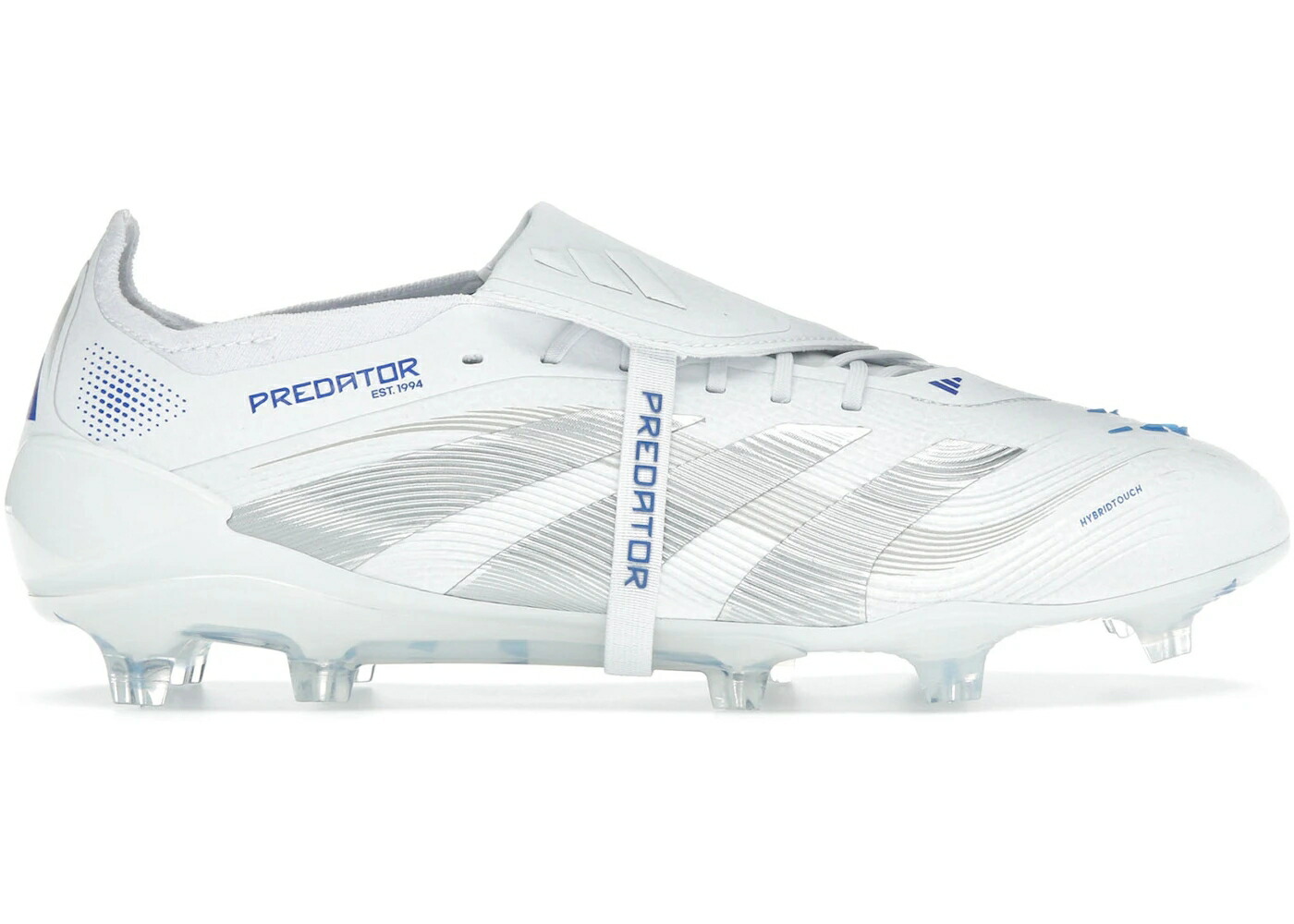 アディダス プレデター エリート ポーラー ビクトリー 白色 ホワイト 銀色 シルバー スニーカー メンズ ADIDAS PREDATOR ELITE FOLDOVER TONGUE FG POLAR VICTORY PACK / FOOTWEAR WHITE SILVER METALLICスニーカー