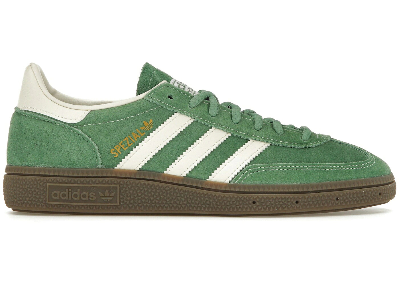 アディダス ハンドボール スペシアル 緑 グリーン クリーム 白色 ホワイト スニーカー メンズ ADIDAS HANDBALL SPEZIAL PRELOVED GREEN / PRELOVED GREEN CREAM WHITE|スニケス