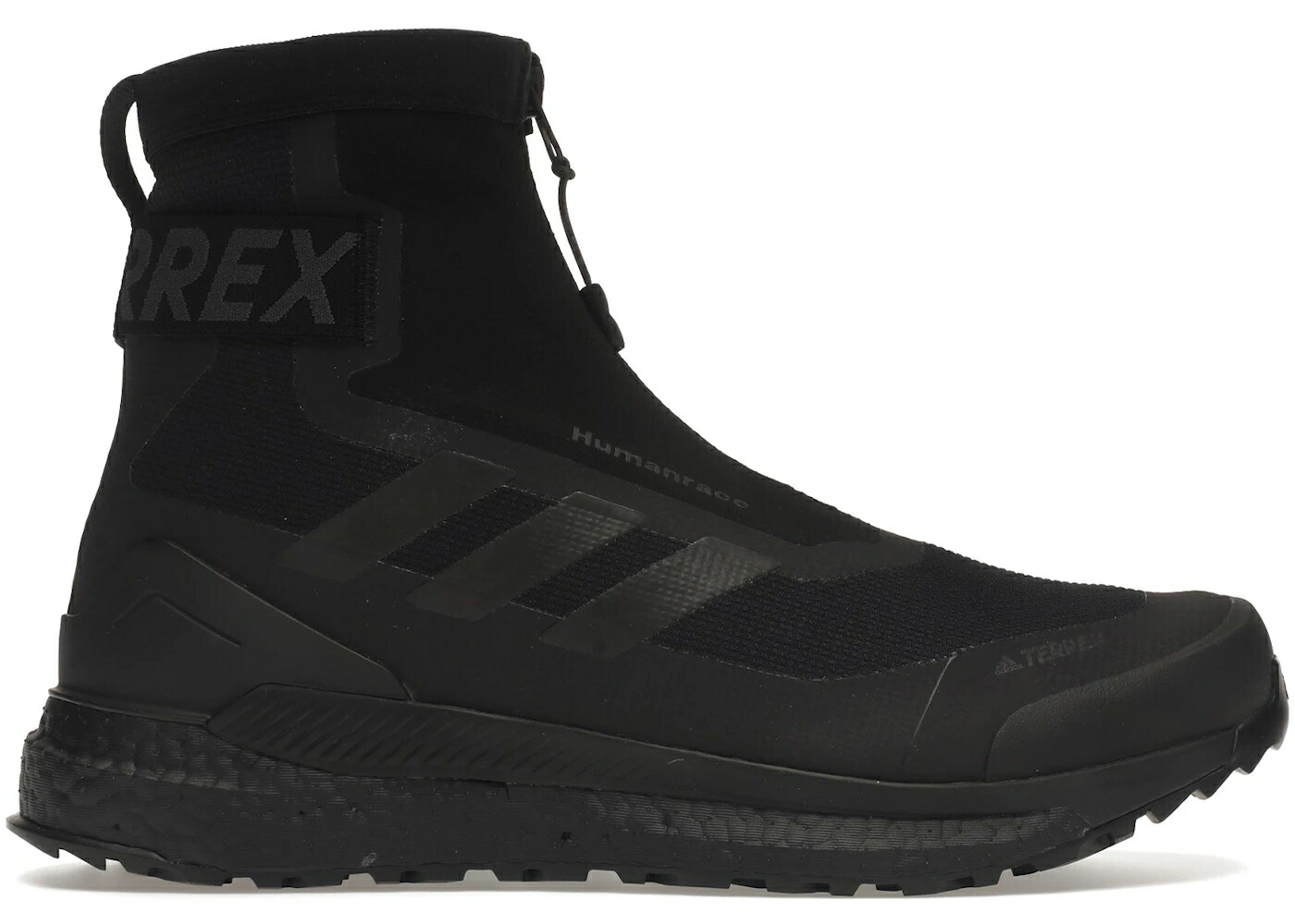 アディダス フリー 黒色 ブラック スニーカー メンズ ADIDAS TERREX FREE HIKER HUMAN RACE TRIPLE BLACK PACK / BLACK BLACK BLACK