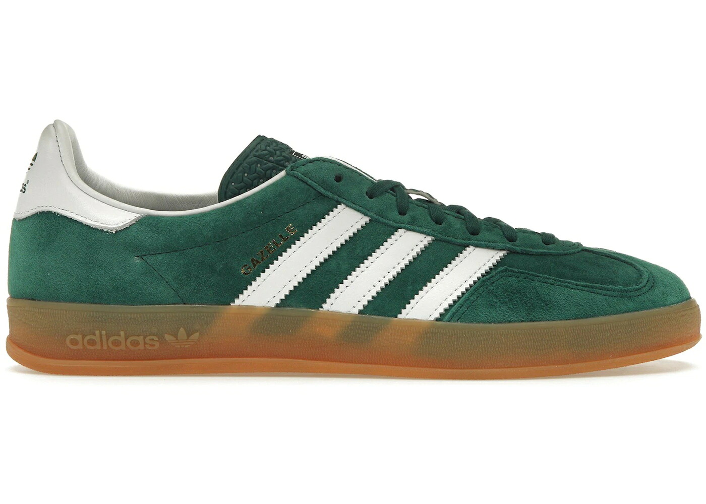 アディダス ガゼル 緑 緑であること 白いこと 白いこと スニーカー メンズ ADIDAS GAZELLE INDOOR COLLEGIATE GREEN GUM / COLLEGIATE GREEN FOOTWEAR WHITE
