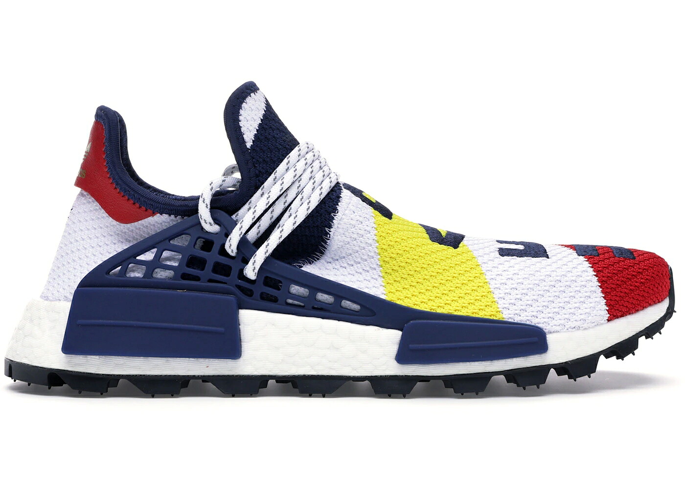 アディダス 野球クラブ 白いこと 白いこと ビリオネアボーイズクラブ スニーカー メンズ ADIDAS NMD HU PHARRELL X BILLIONAIRE BOYS CLUB MULTI-COLOR / SCARLET WHITE MULTI COLOR