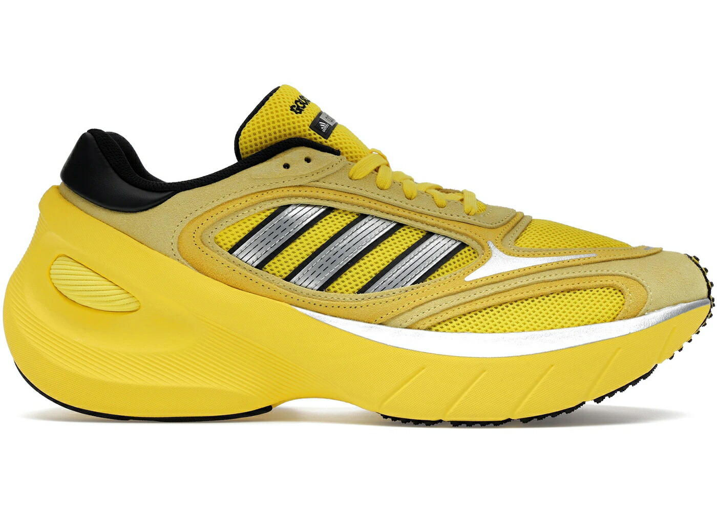 アディダス アディゼロ 黄味がかった 黄色 スニーカー メンズ ADIDAS ADIZERO GOUKANA YELLOW / YELLOW LIGHT YELLOW