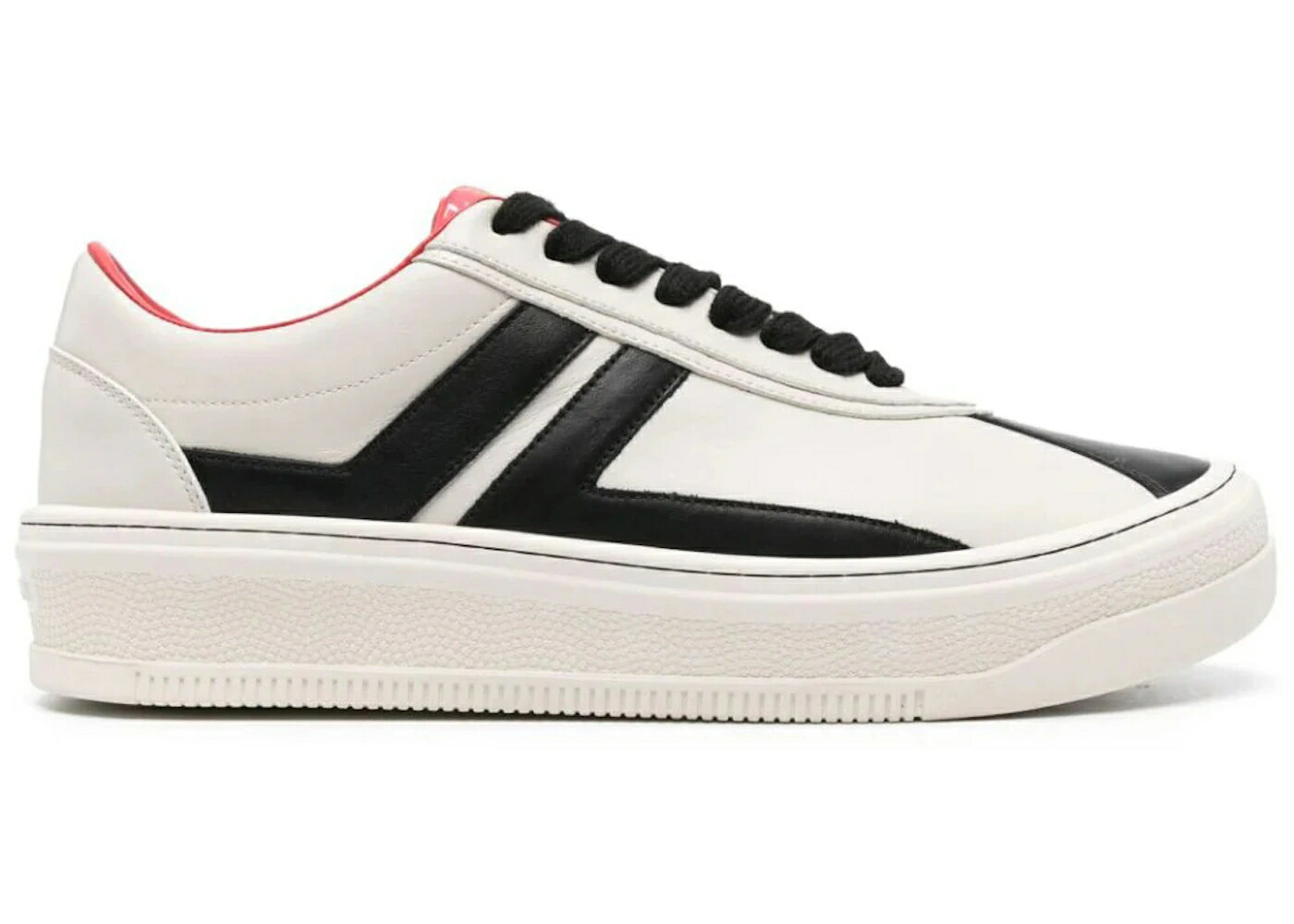 ランバン 白色 ホワイト 黒色 ブラック 赤 レッド スニーカー メンズ LANVIN CASH X FUTURE OFF WHITE BLACK / WHITE BLACK RED