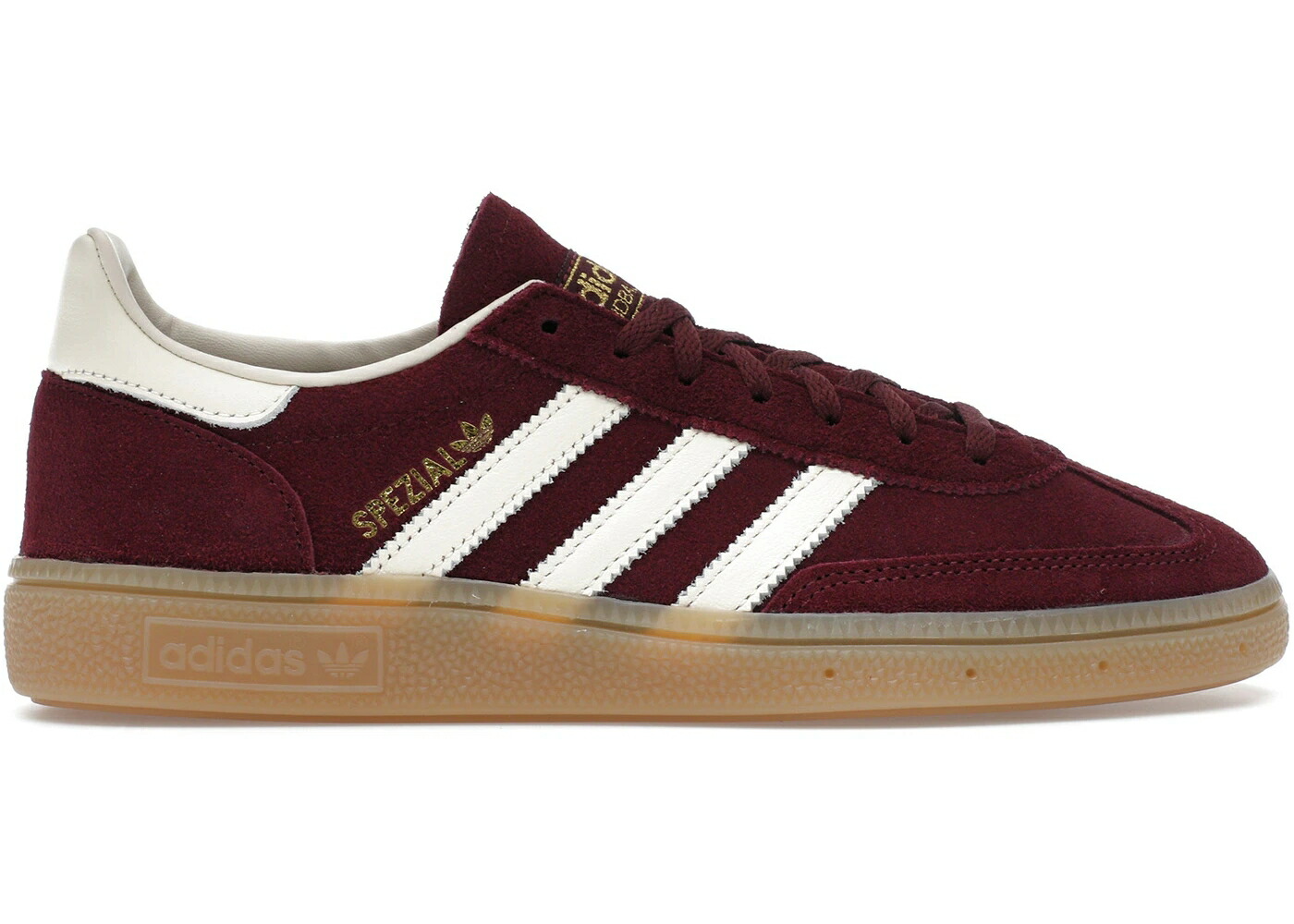 アディダス ハンドボール スペシアル マルーン クリーム 白色 ホワイト ゴールド WOMEN'S スニーカー レディース ADIDAS HANDBALL SPEZIAL MAROON CREAM WHITE (WOMEN'S) / MAROON CREAM WHITE GOLD METALLIC
